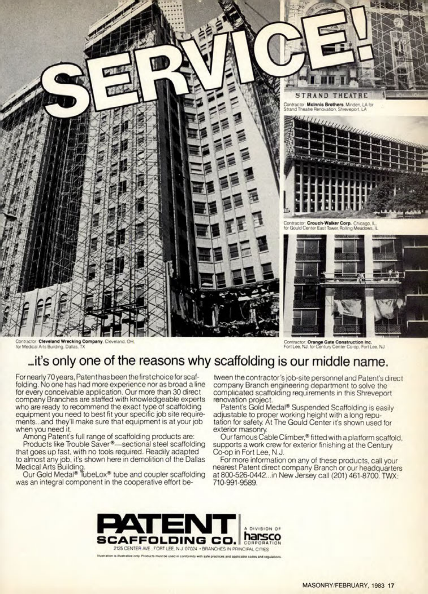 Masonry Magazine February 1983 Page. 17