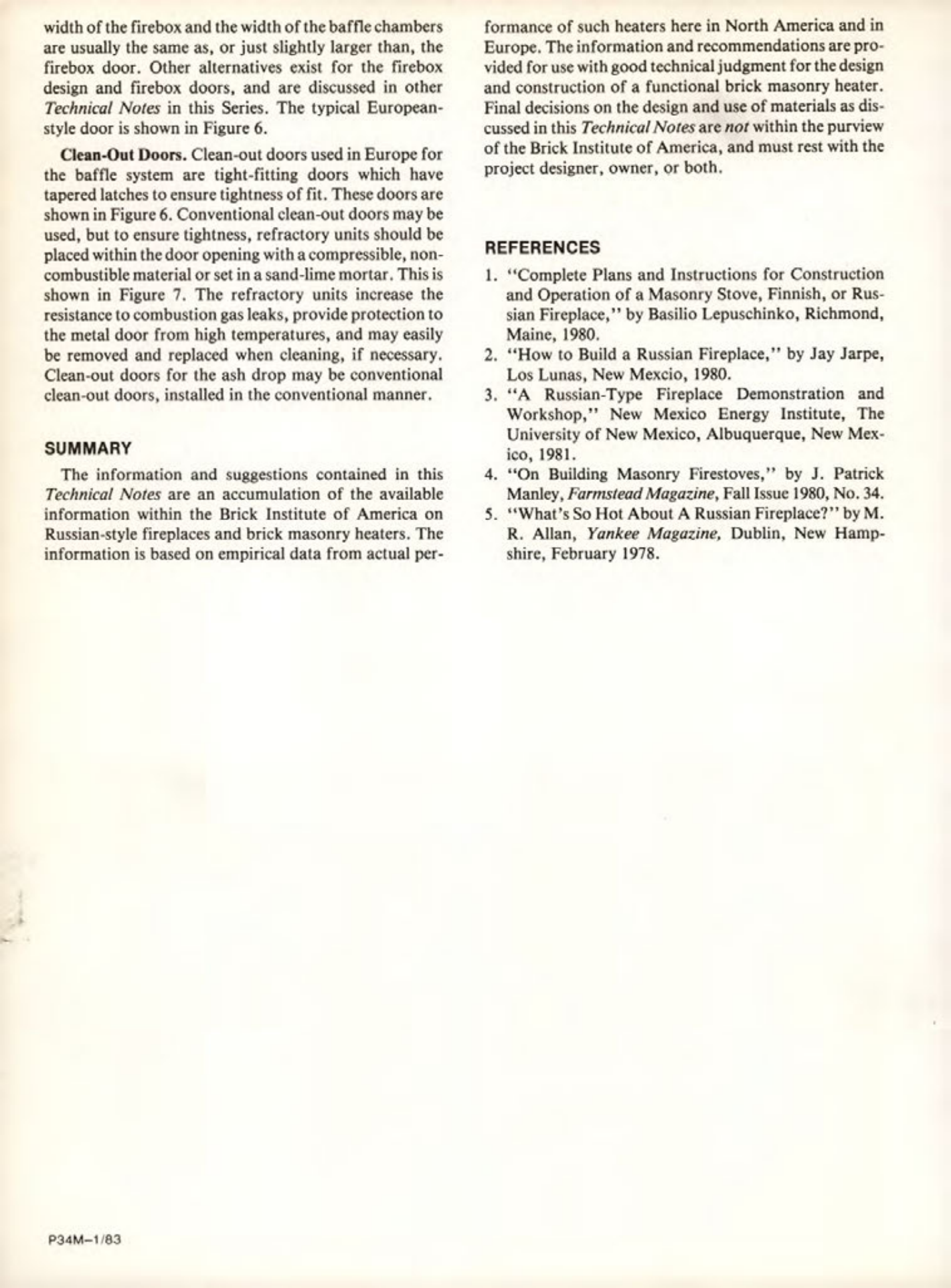 Masonry Magazine February 1983 Page. 34