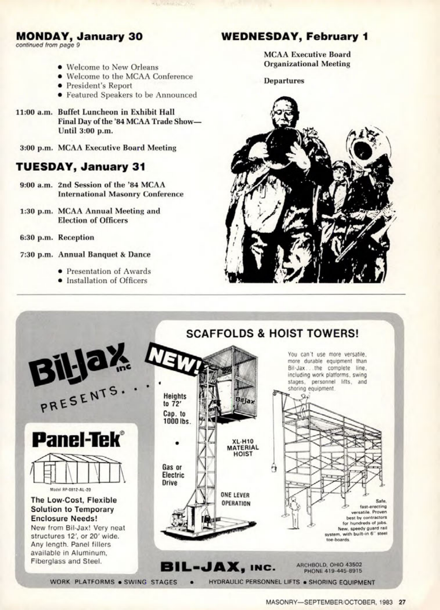 Masonry Magazine October 1983 Page. 27