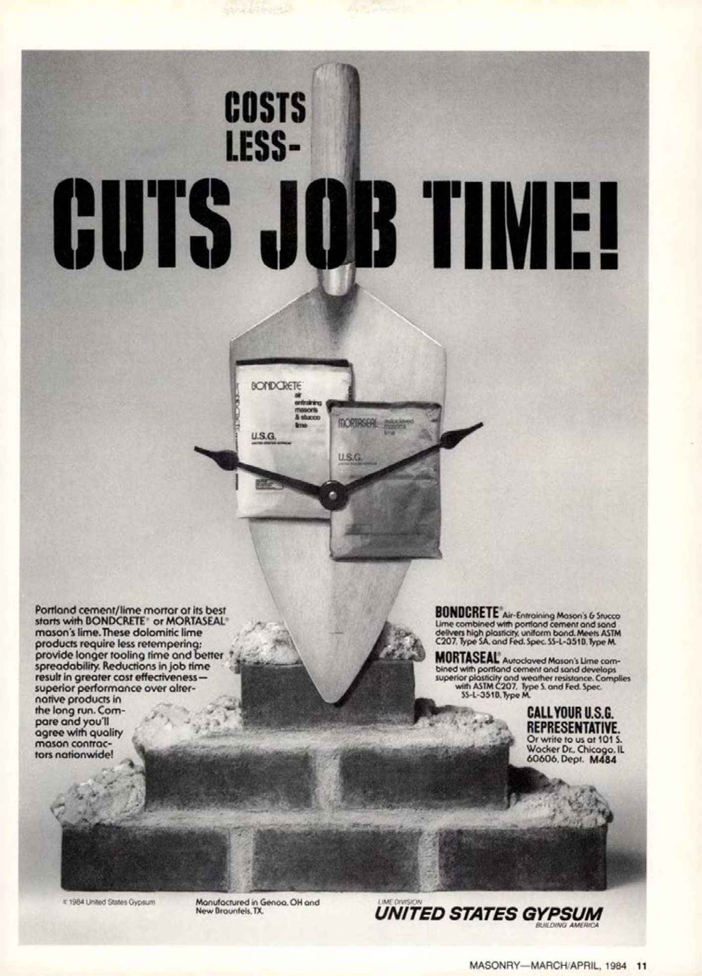 Masonry Magazine April 1984 Page. 11