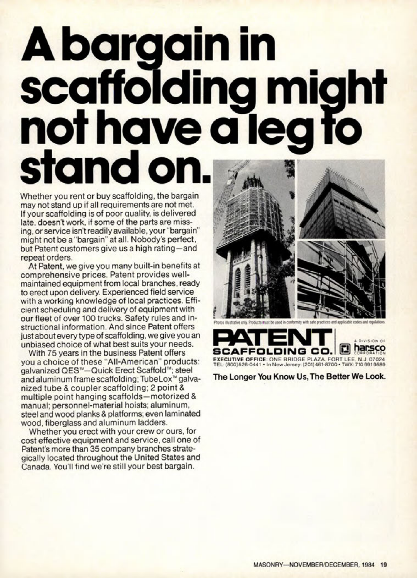 Masonry Magazine December 1984 Page. 19