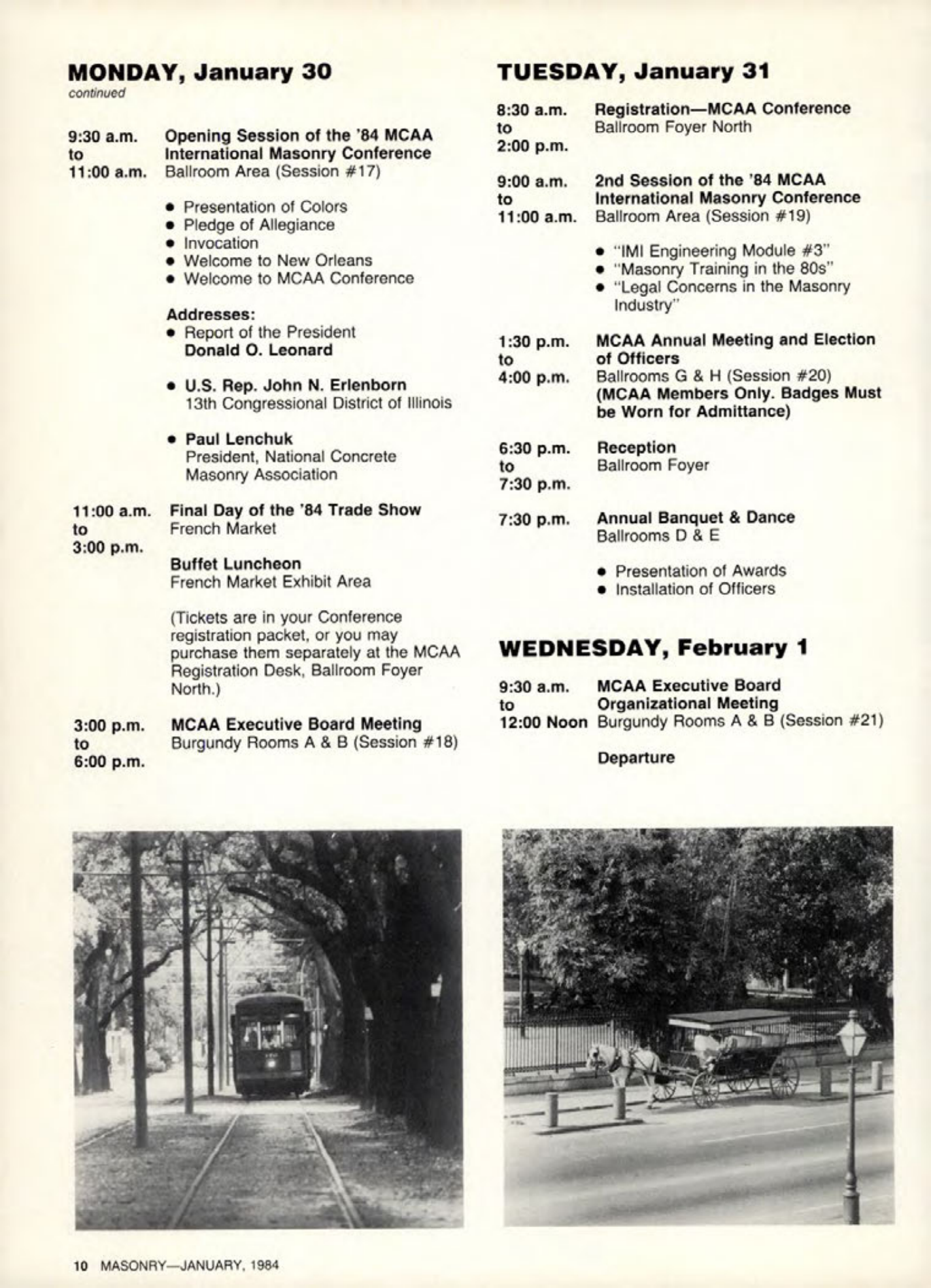 Masonry Magazine January 1984 Page. 10
