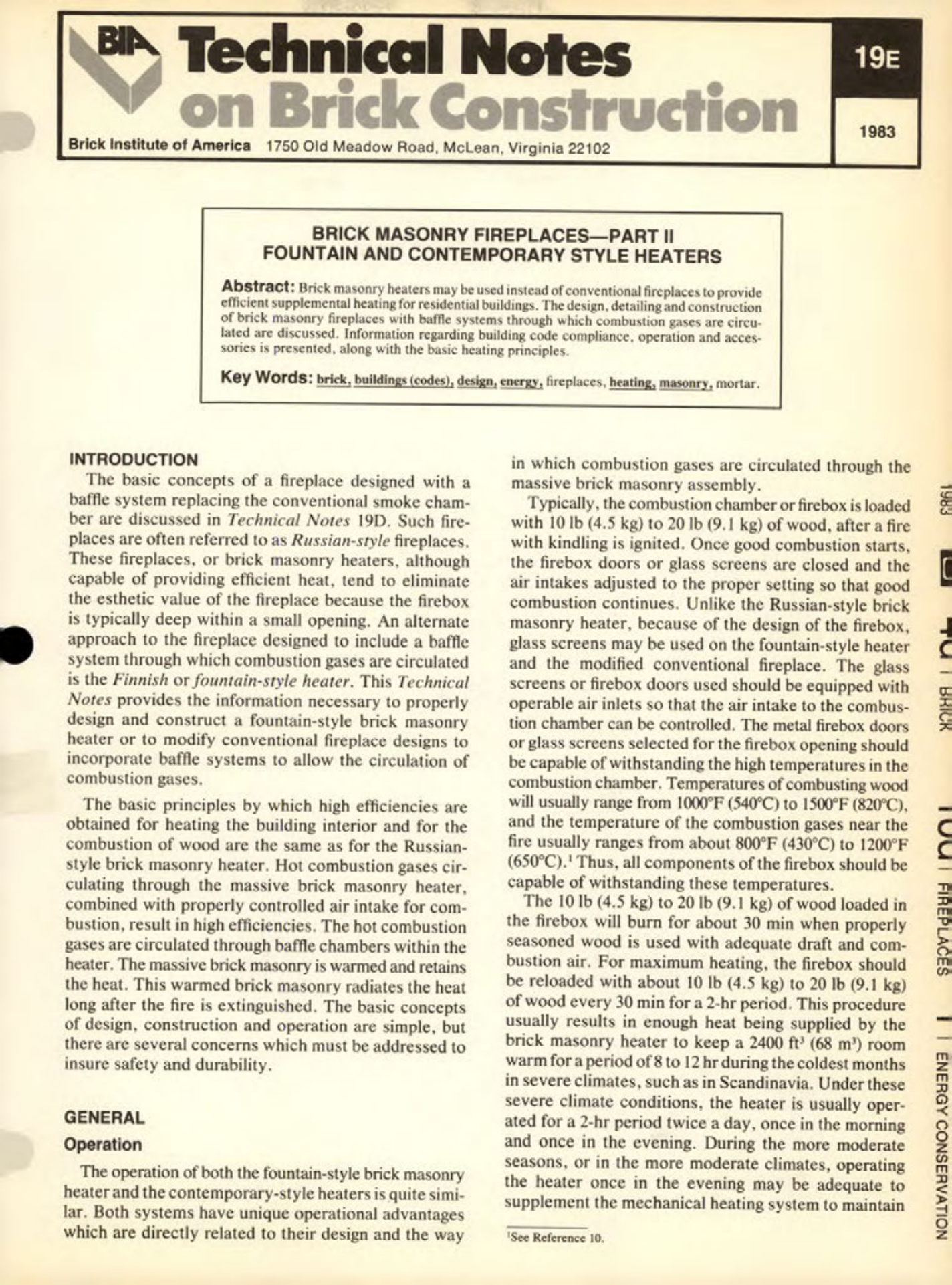 Masonry Magazine January 1984 Page. 21