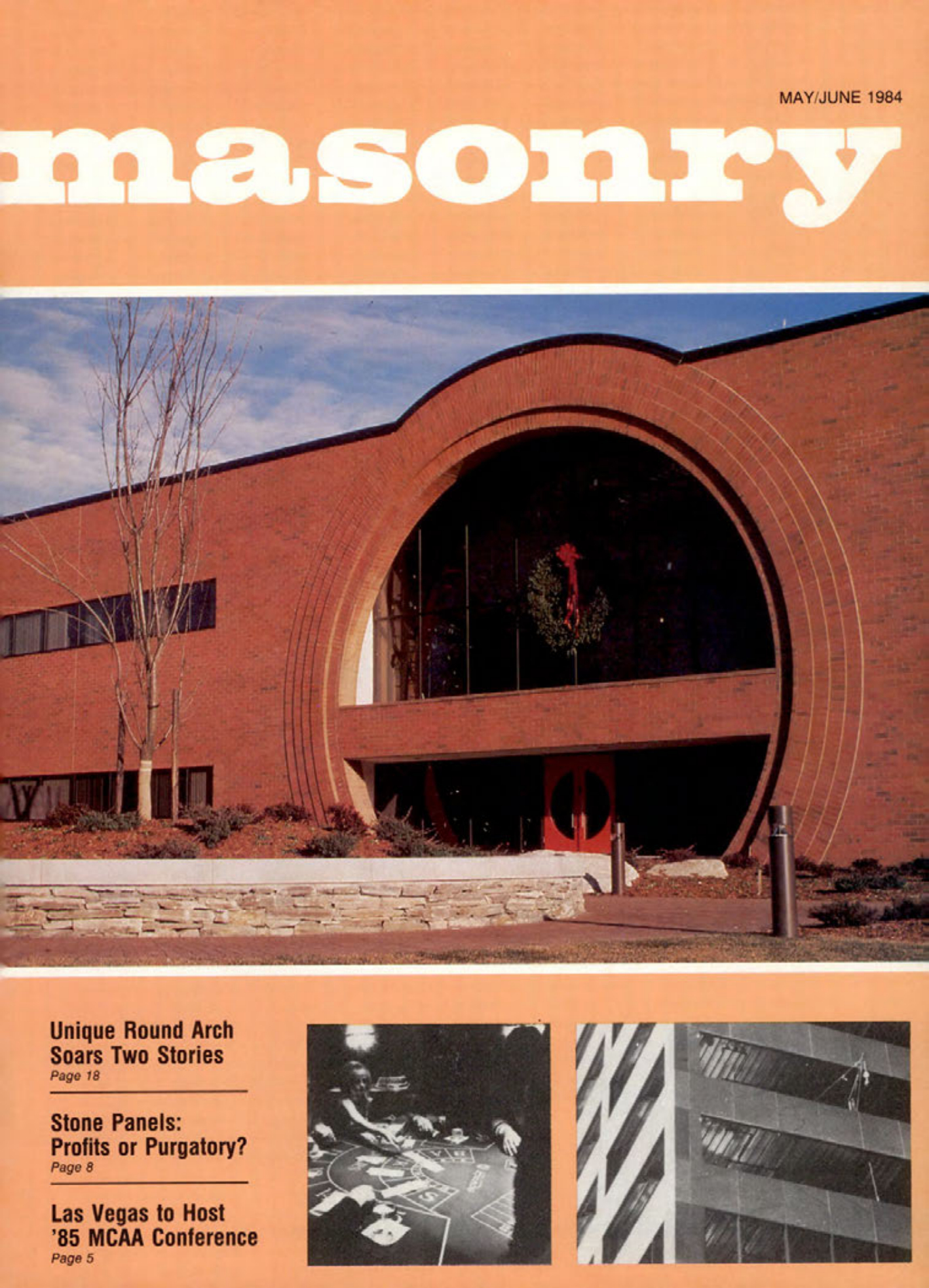 Masonry Magazine June 1984 Page. 1