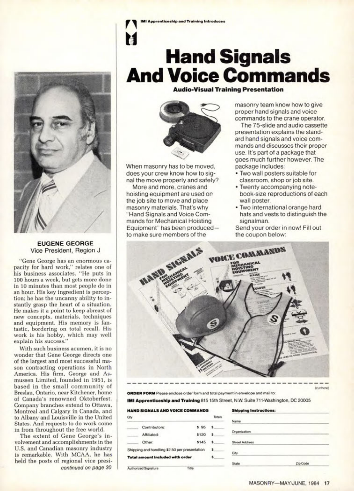 Masonry Magazine June 1984 Page. 17