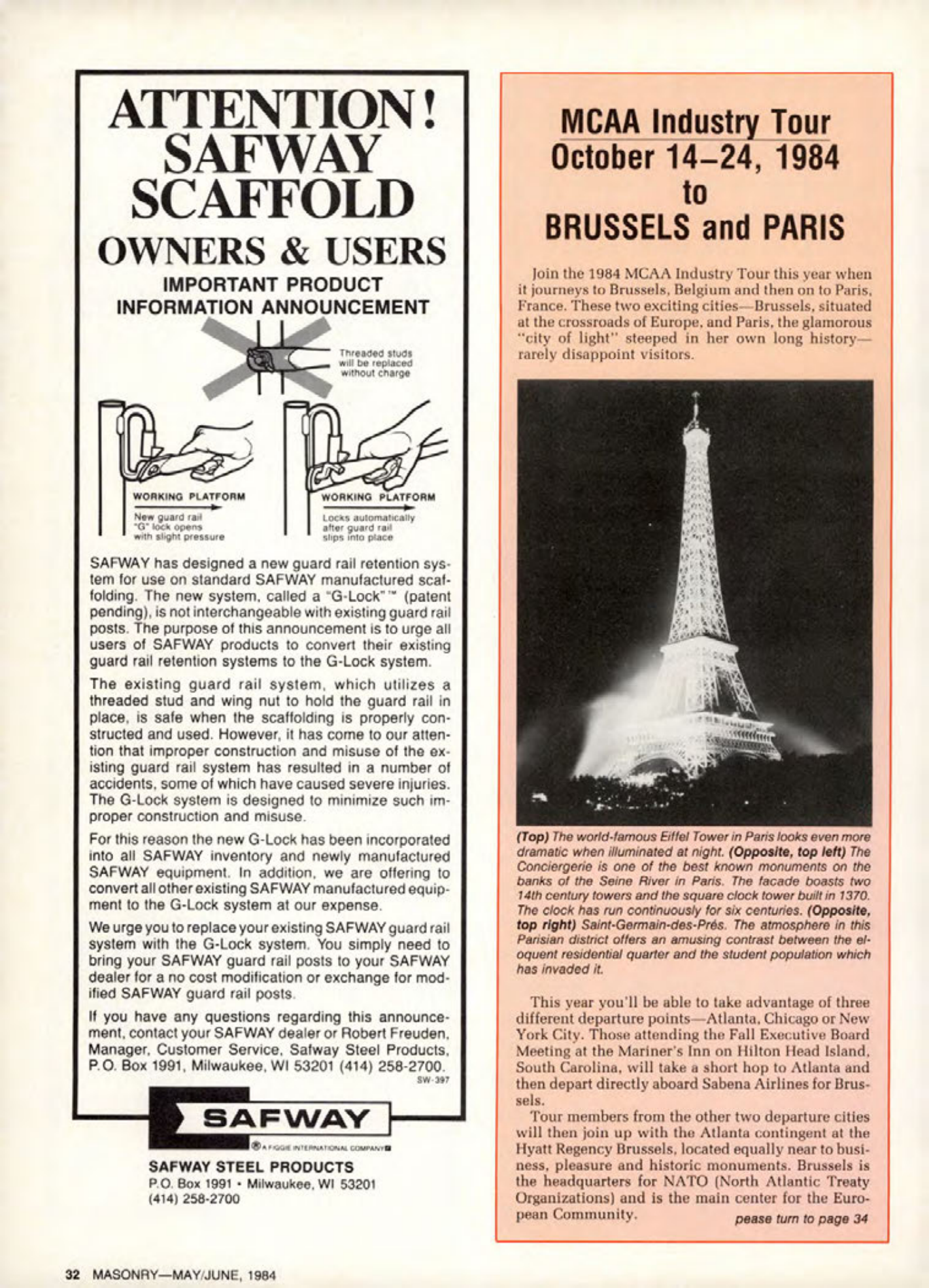 Masonry Magazine June 1984 Page. 32