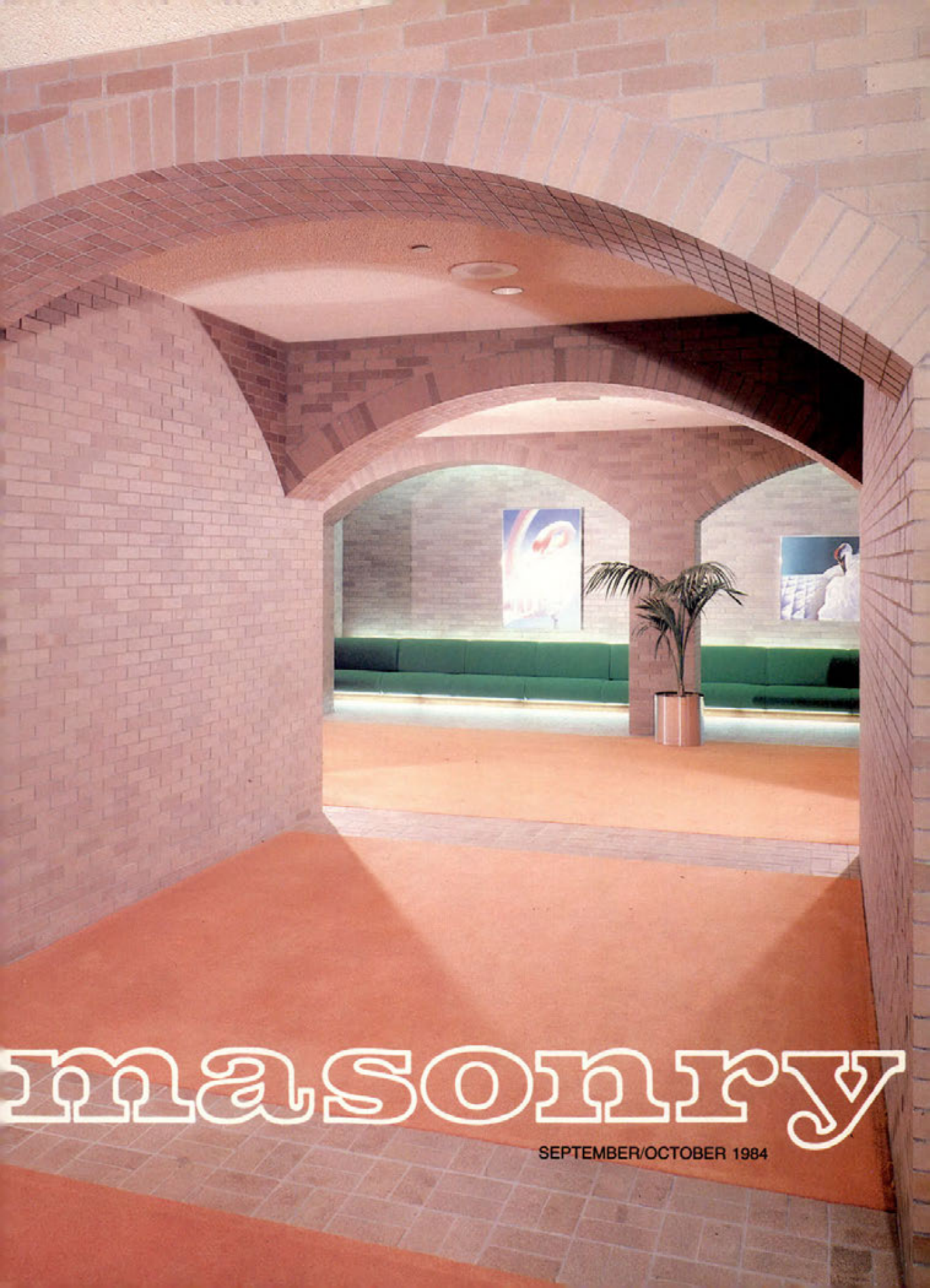 Masonry Magazine October 1984 Page. 1
