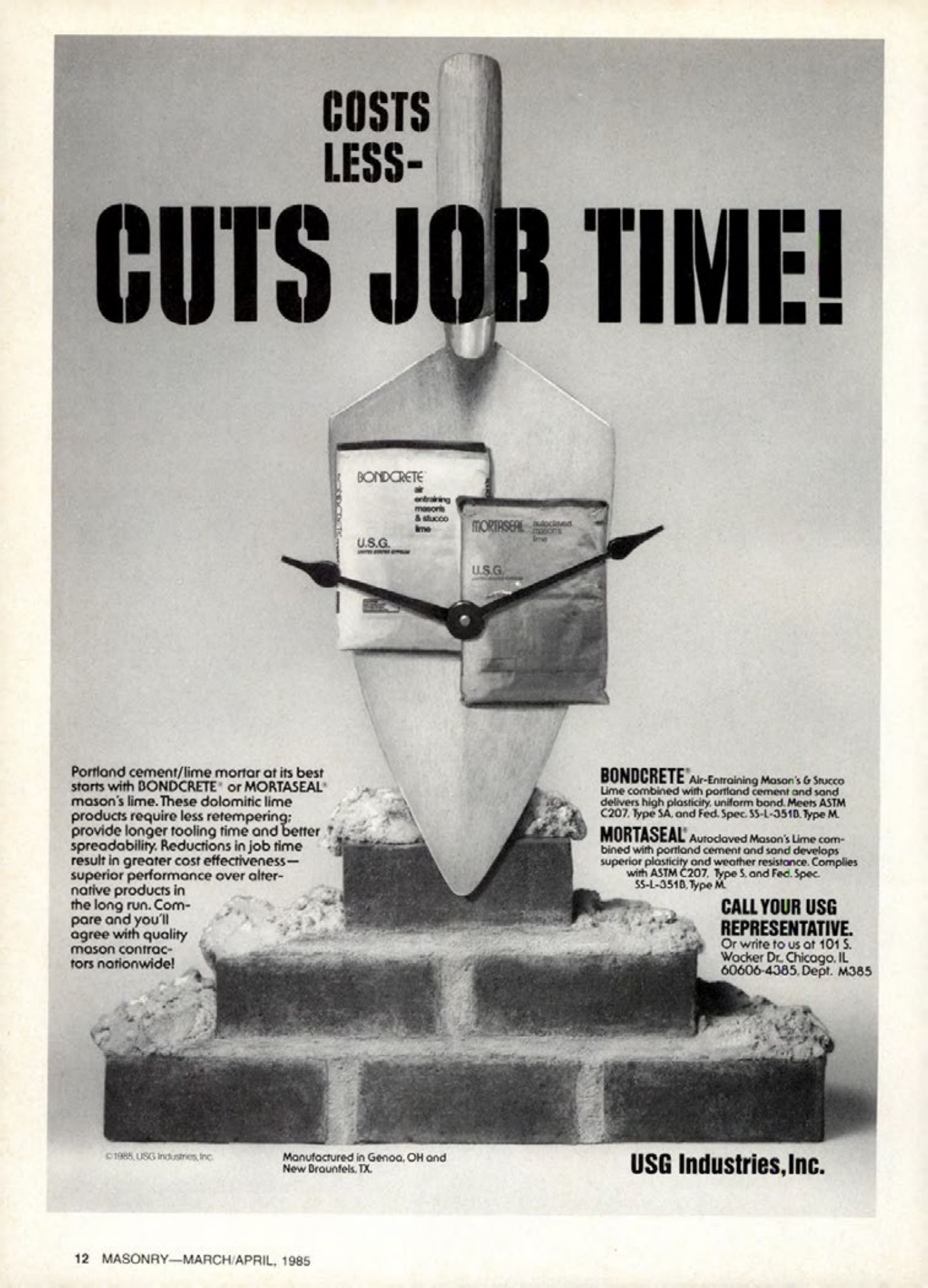 Masonry Magazine April 1985 Page. 12