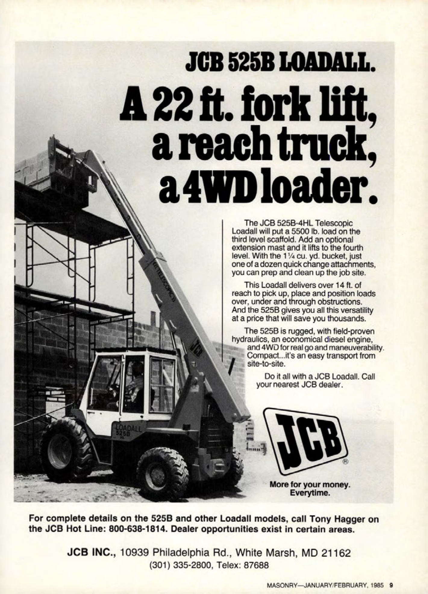 Masonry Magazine February 1985 Page. 9