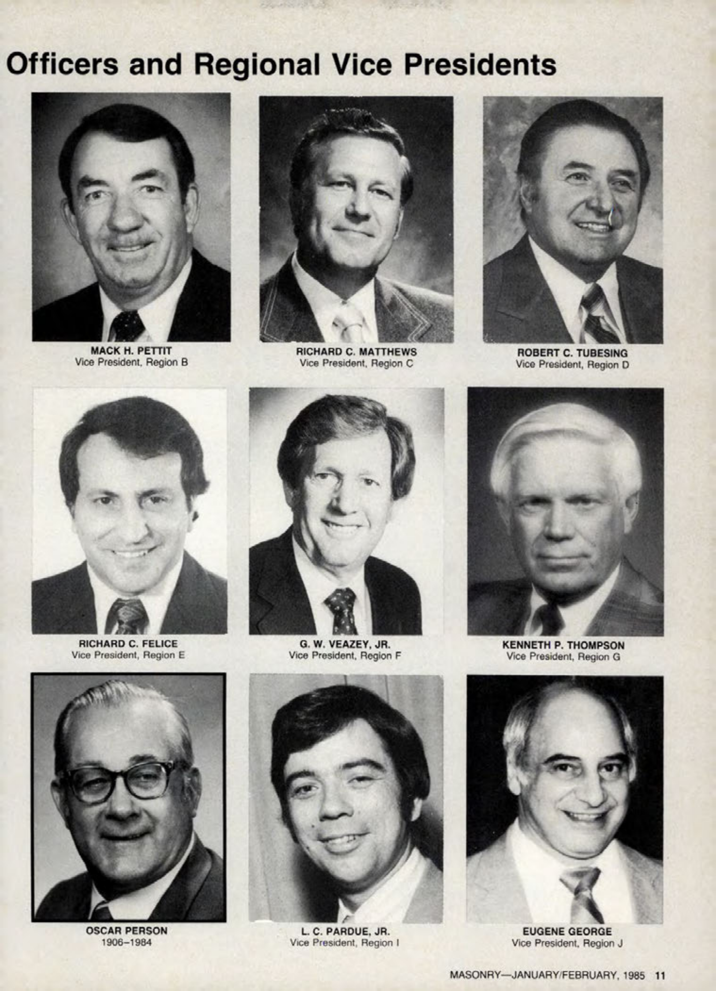 Masonry Magazine February 1985 Page. 11
