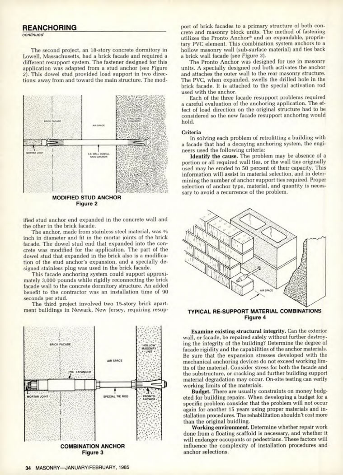 Masonry Magazine February 1985 Page. 34