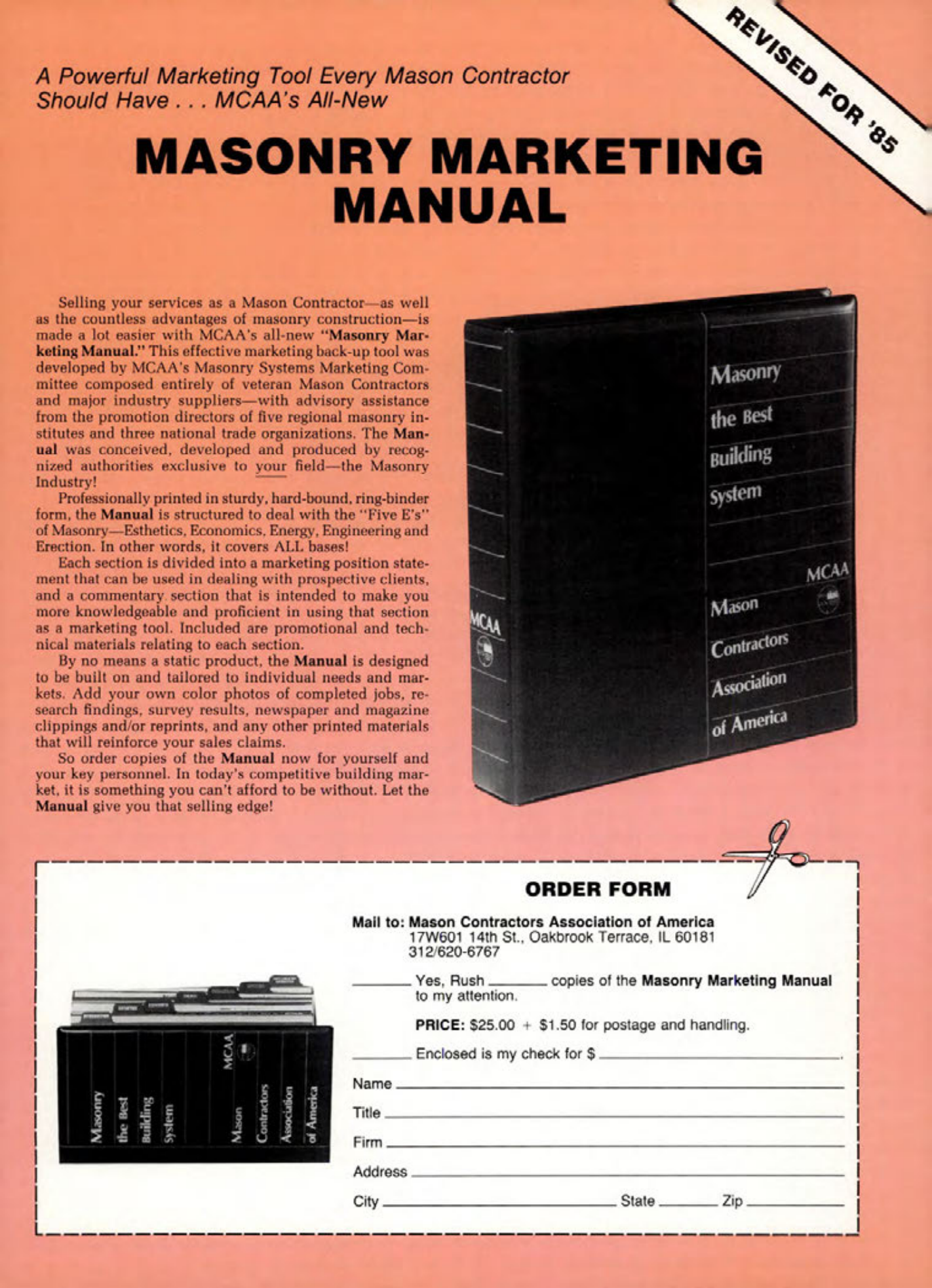 Masonry Magazine February 1985 Page. 49