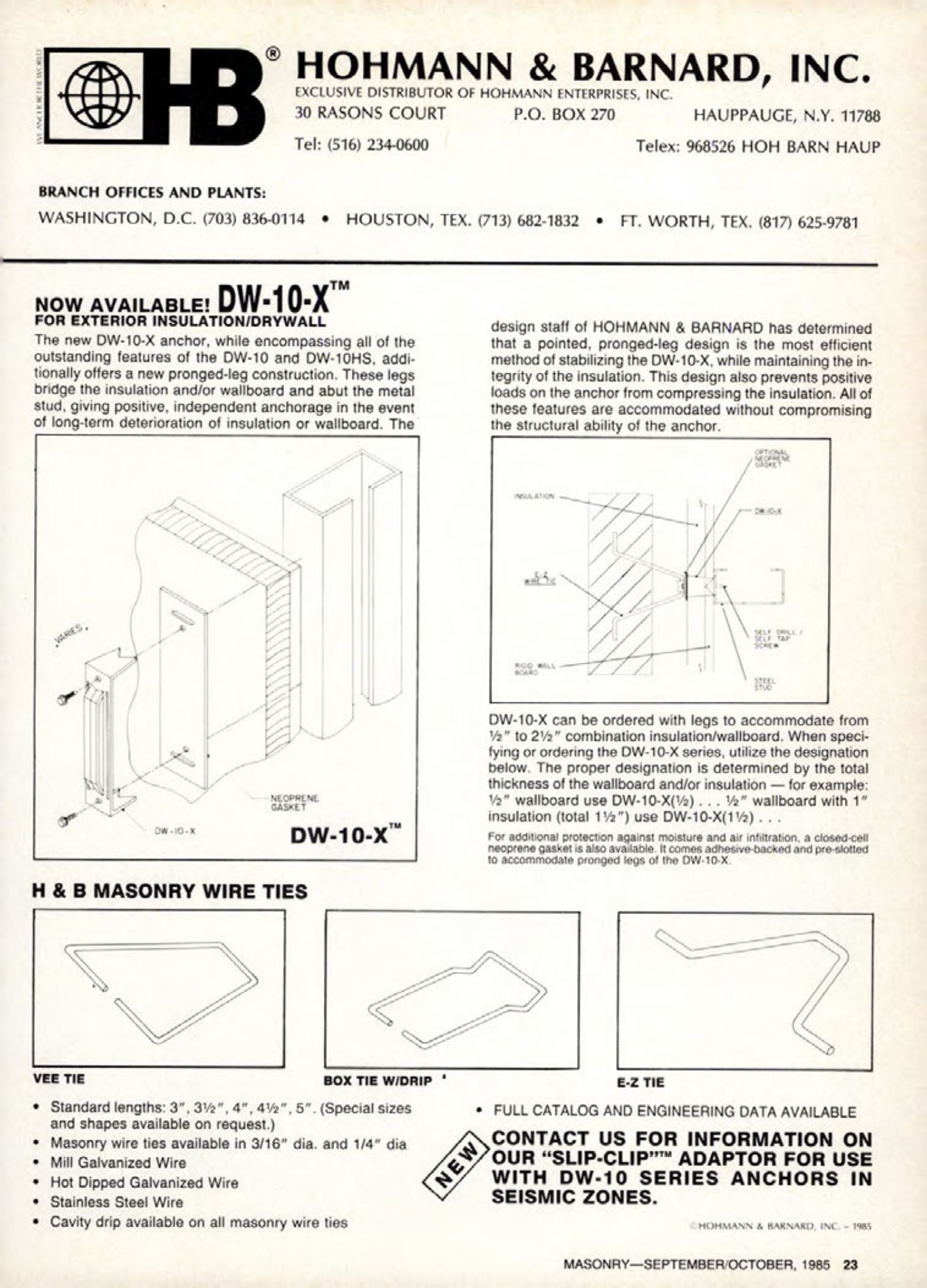 Masonry Magazine October 1985 Page. 27