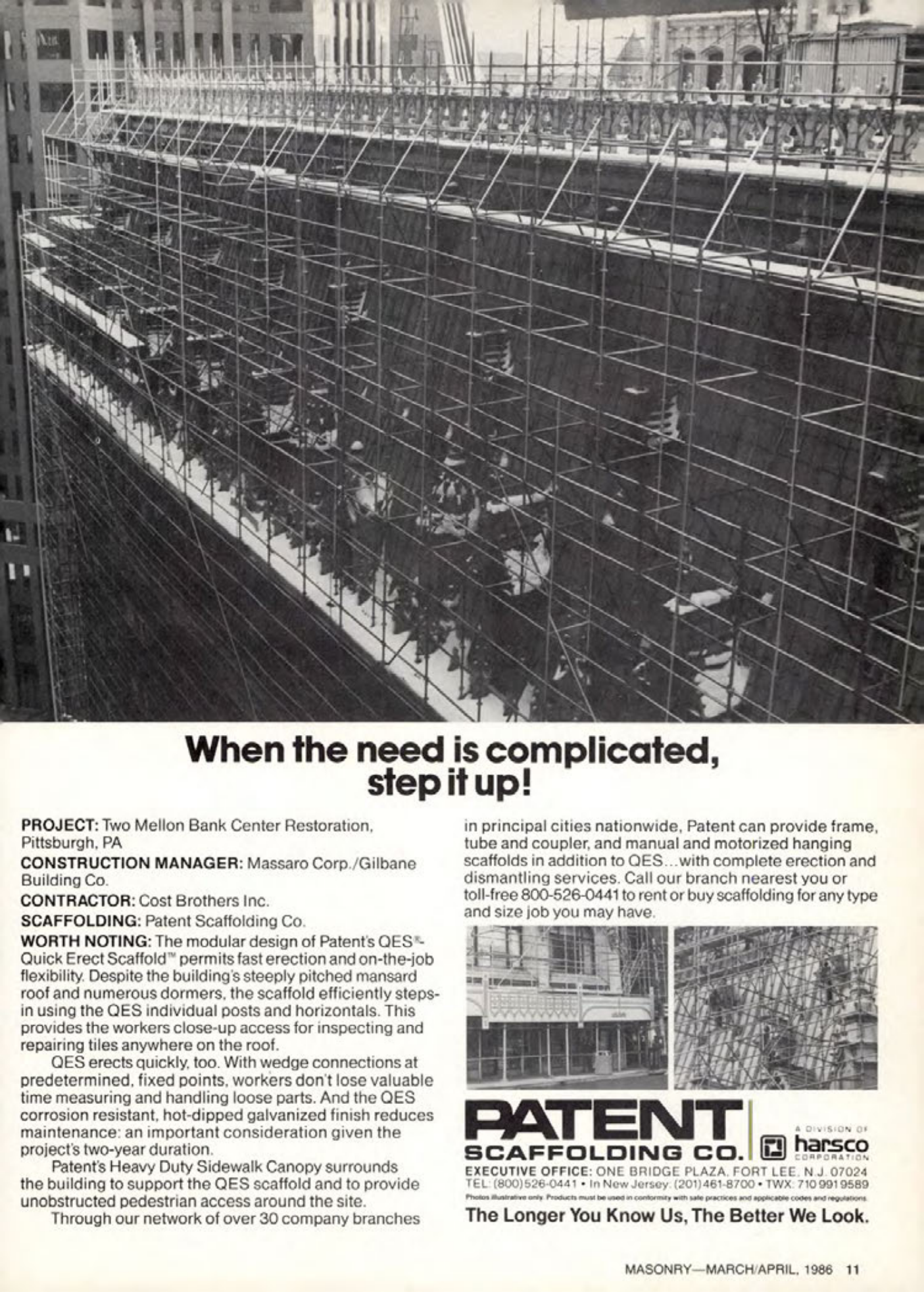 Masonry Magazine April 1986 Page. 11
