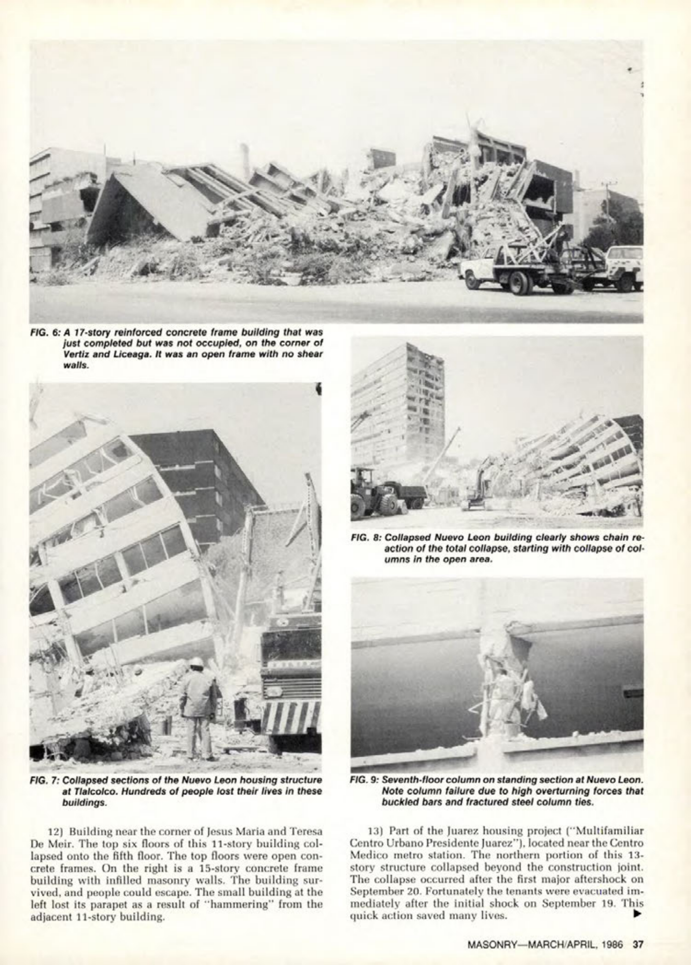Masonry Magazine April 1986 Page. 37