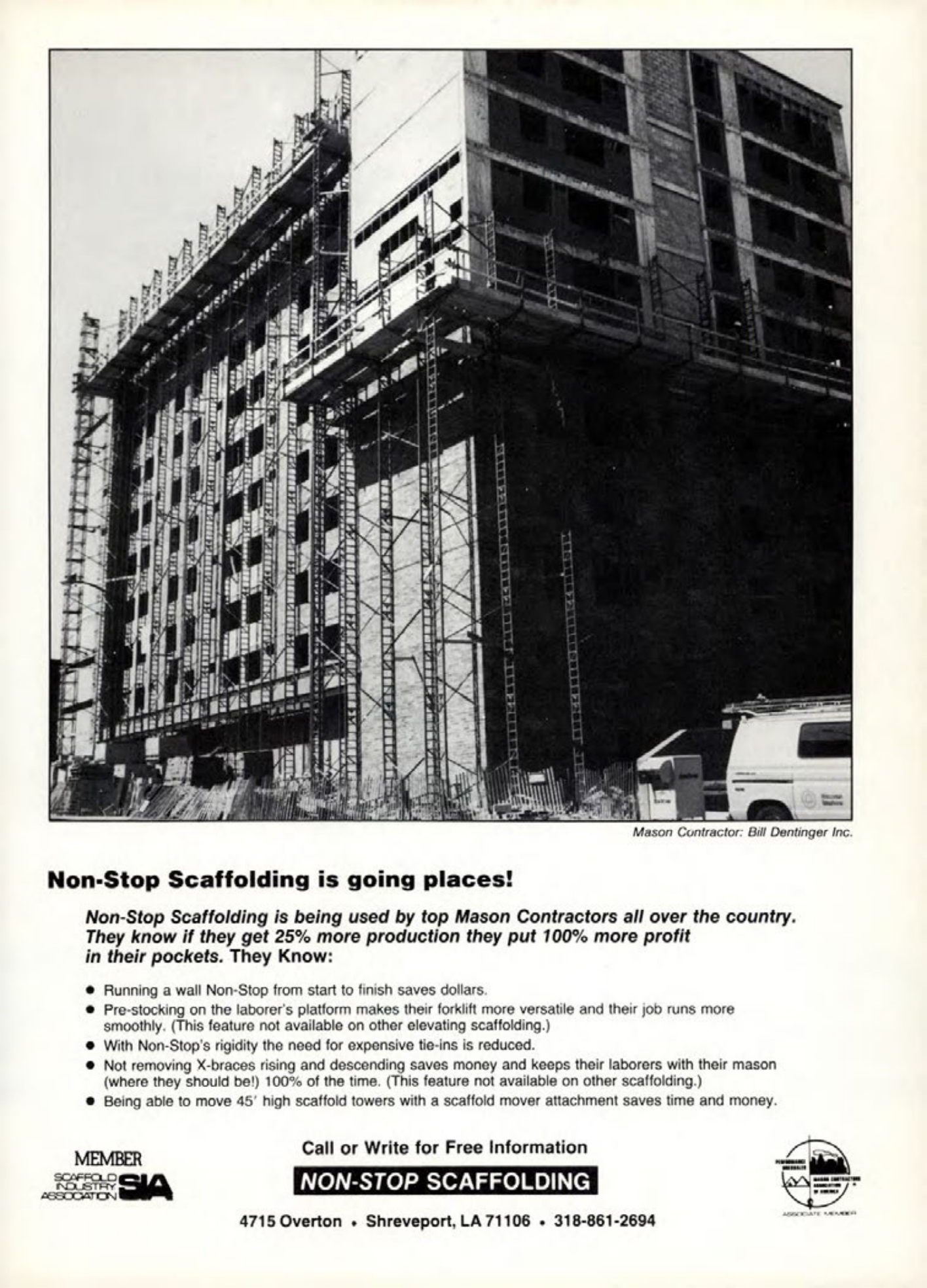 Masonry Magazine August 1986 Page. 43