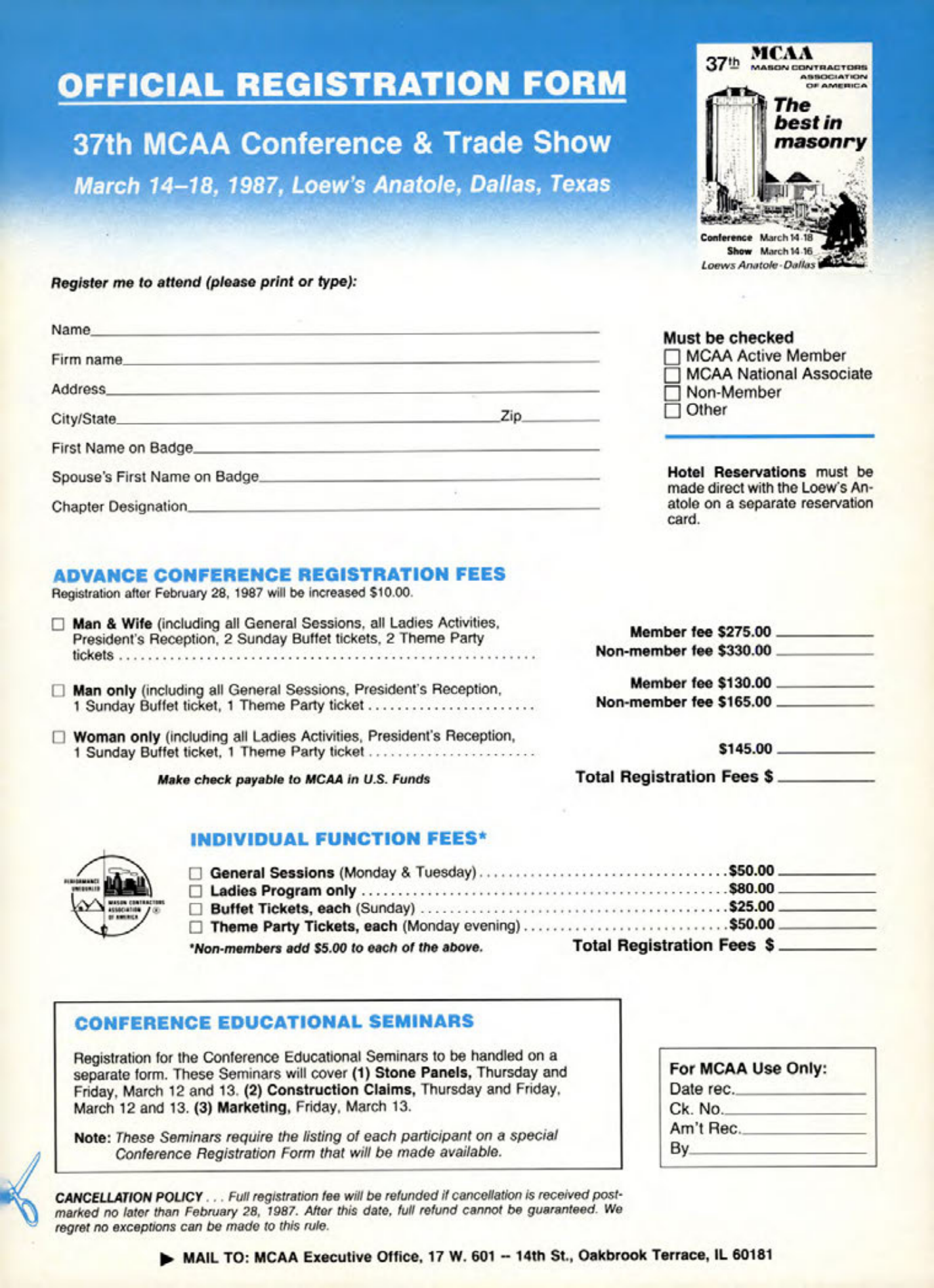 Masonry Magazine December 1986 Page. 11