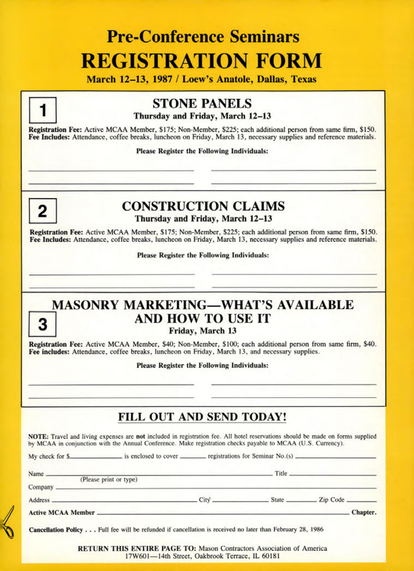 Masonry Magazine December 1986 Page. 13