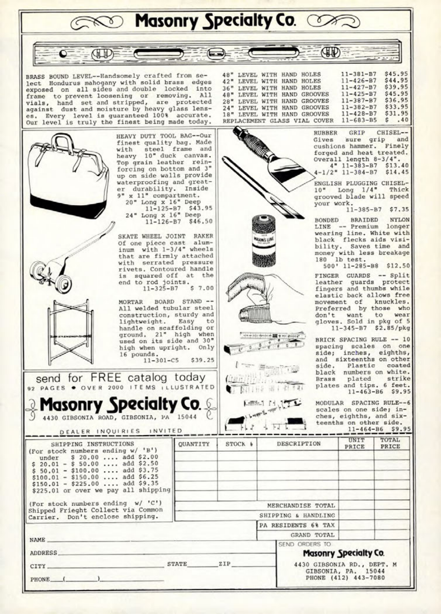 Masonry Magazine February 1986 Page. 11