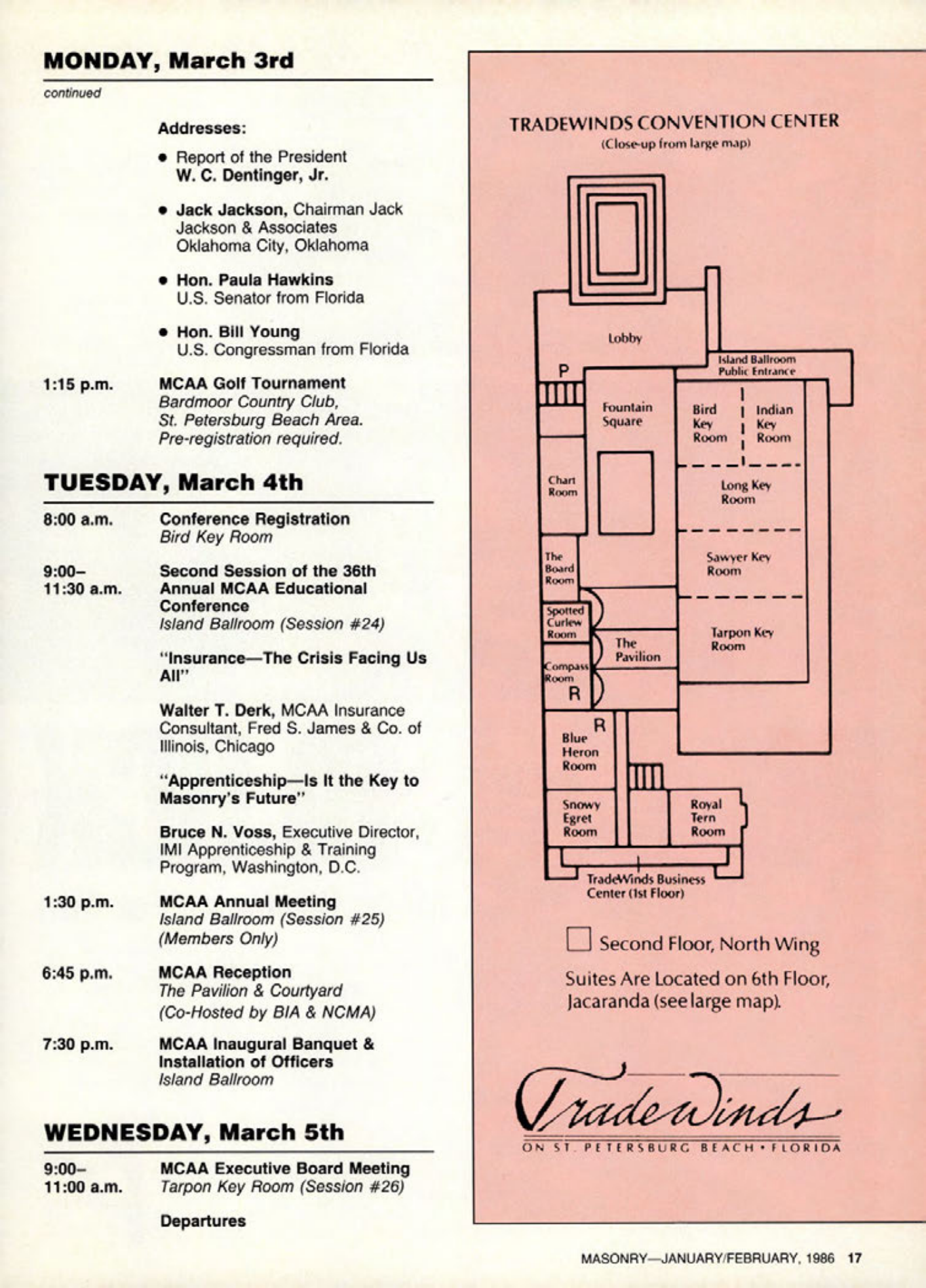 Masonry Magazine February 1986 Page. 17