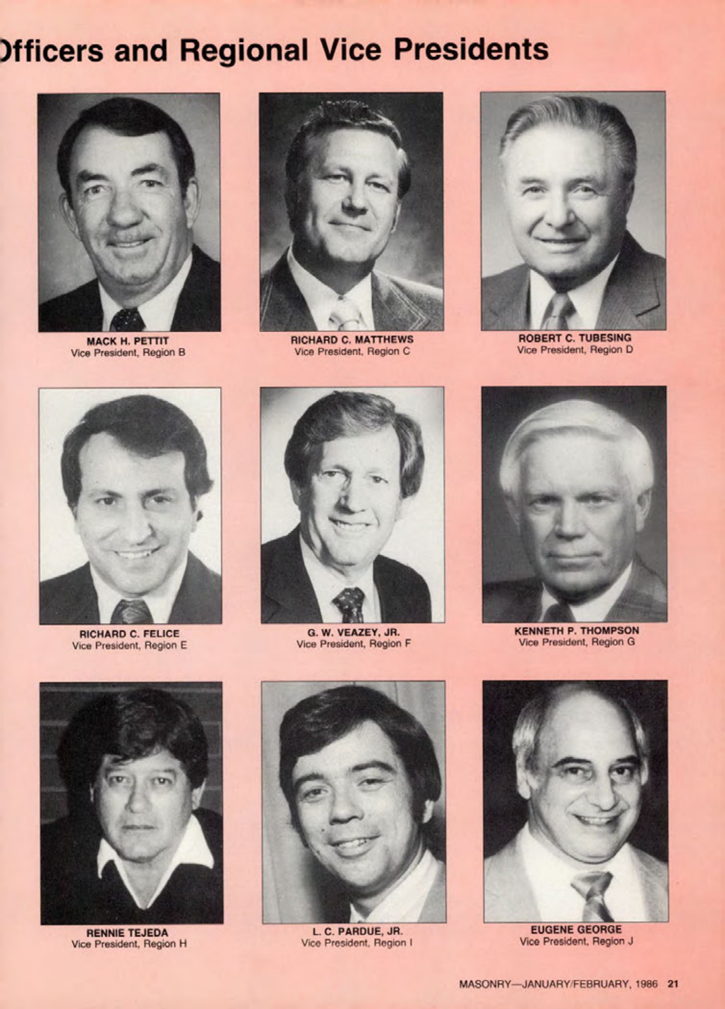 Masonry Magazine February 1986 Page. 21