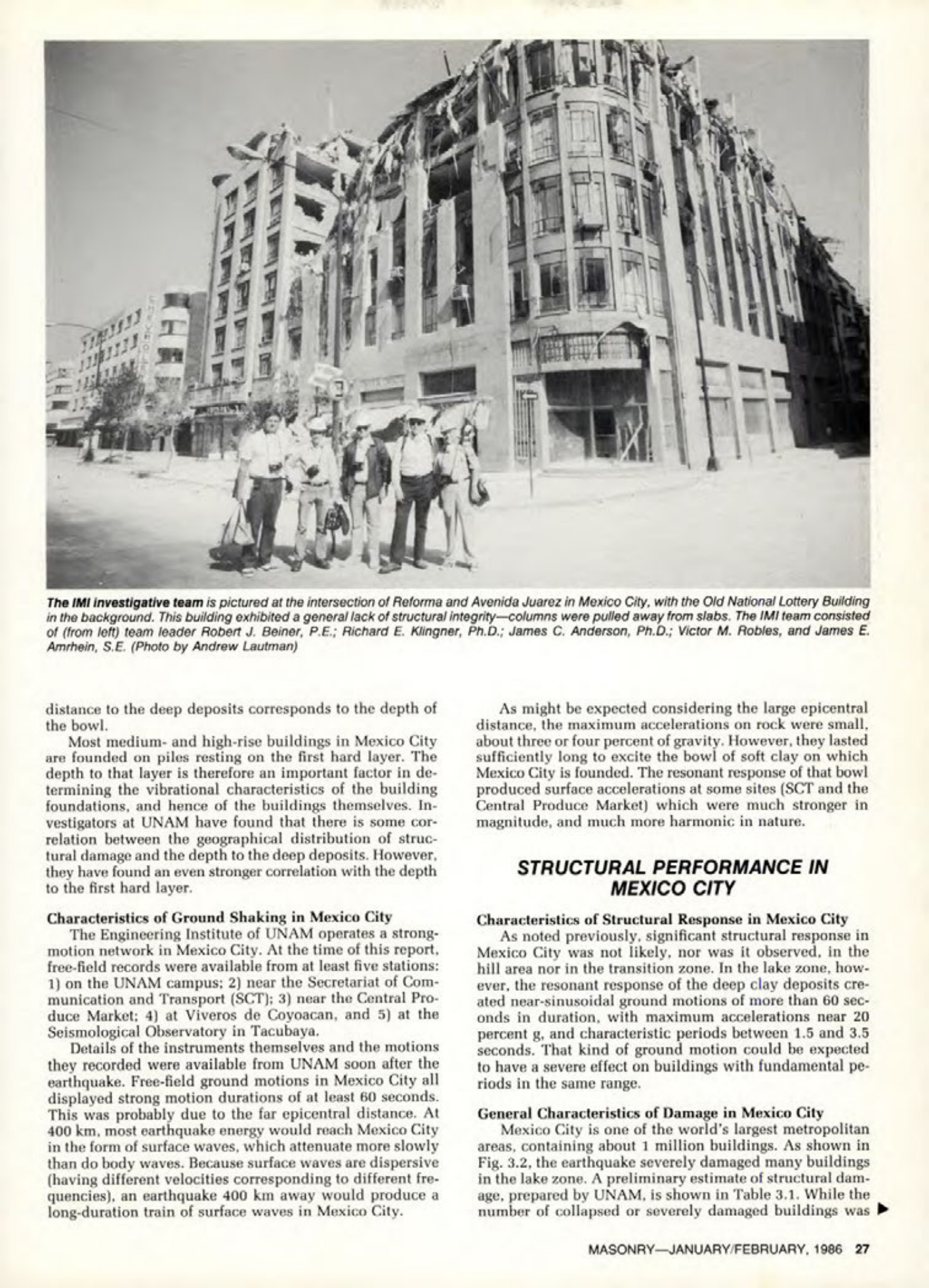 Masonry Magazine February 1986 Page. 27