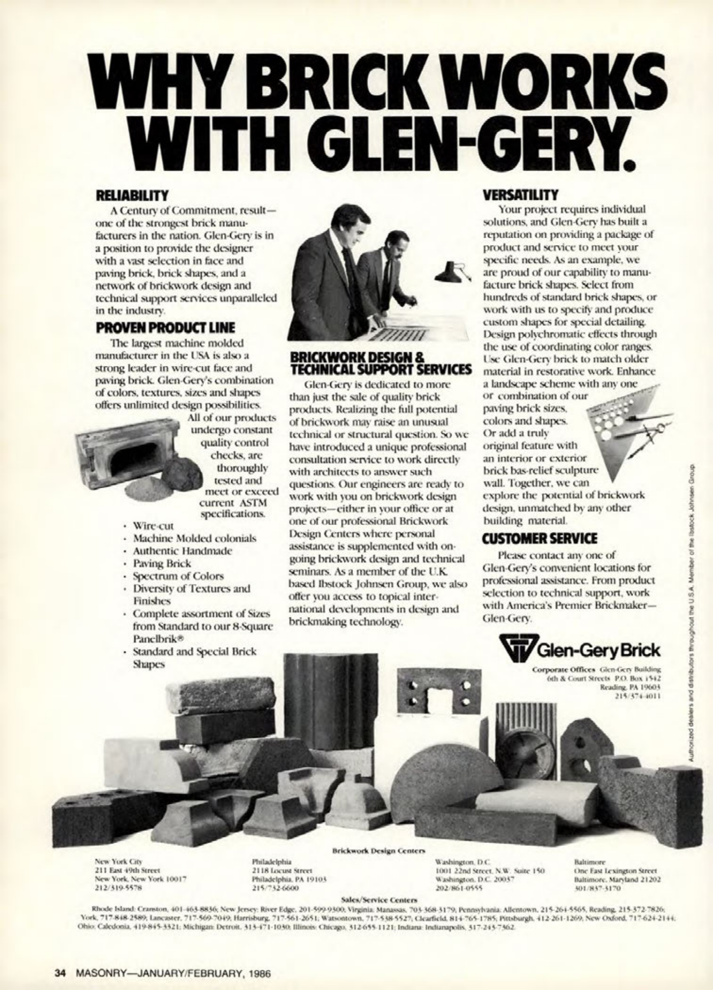 Masonry Magazine February 1986 Page. 34