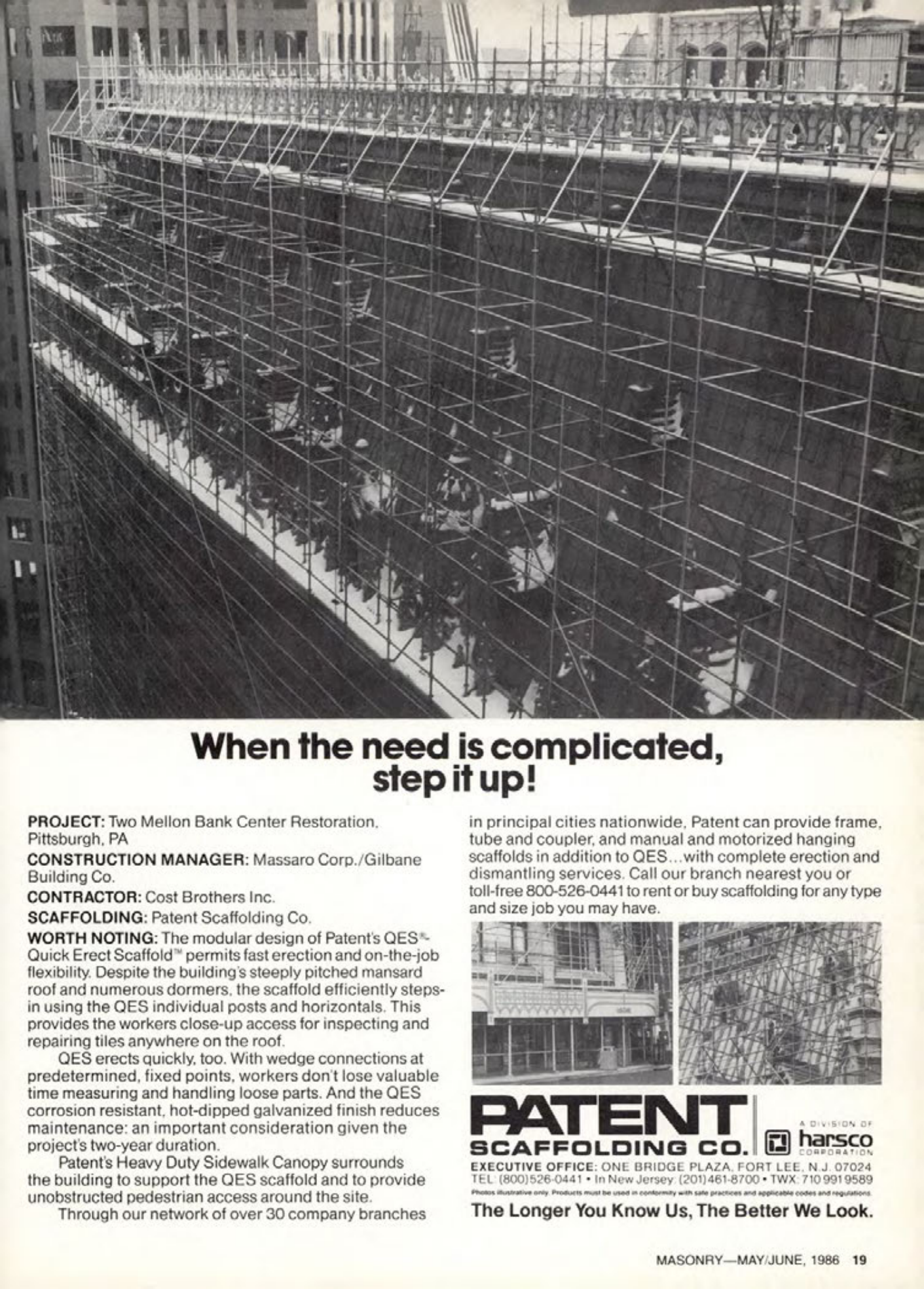 Masonry Magazine June 1986 Page. 19
