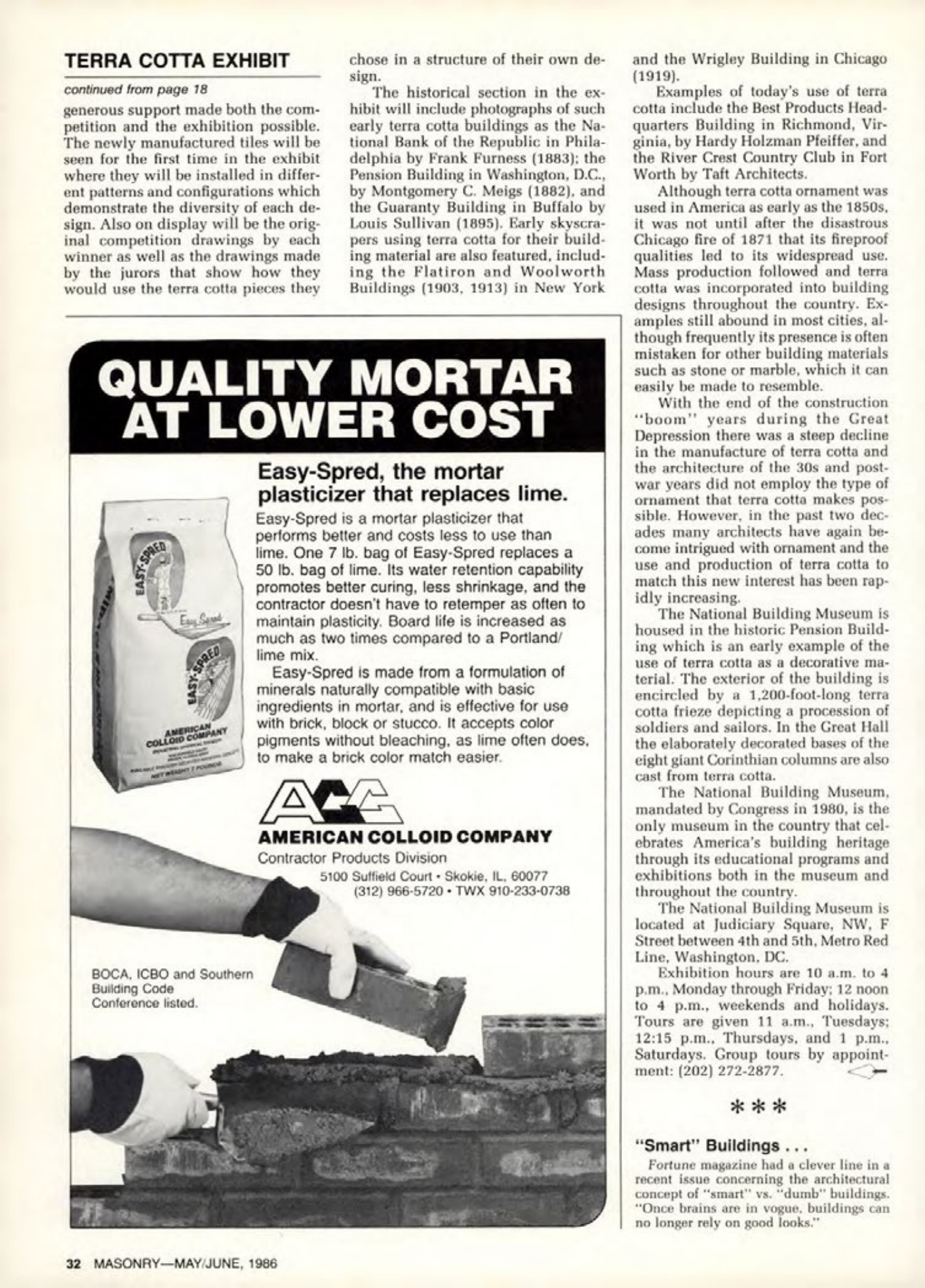 Masonry Magazine June 1986 Page. 32