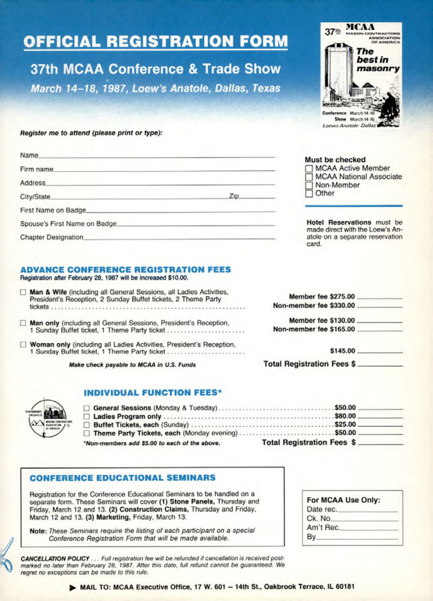 Masonry Magazine October 1986 Page. 9