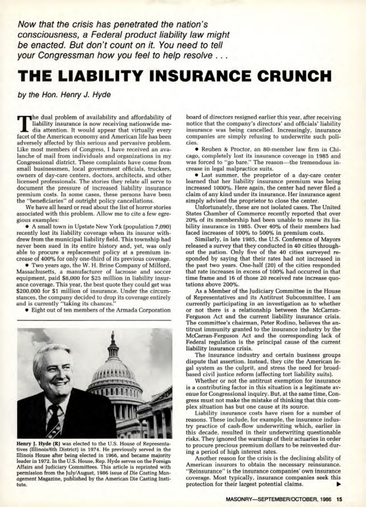 Masonry Magazine October 1986 Page. 15