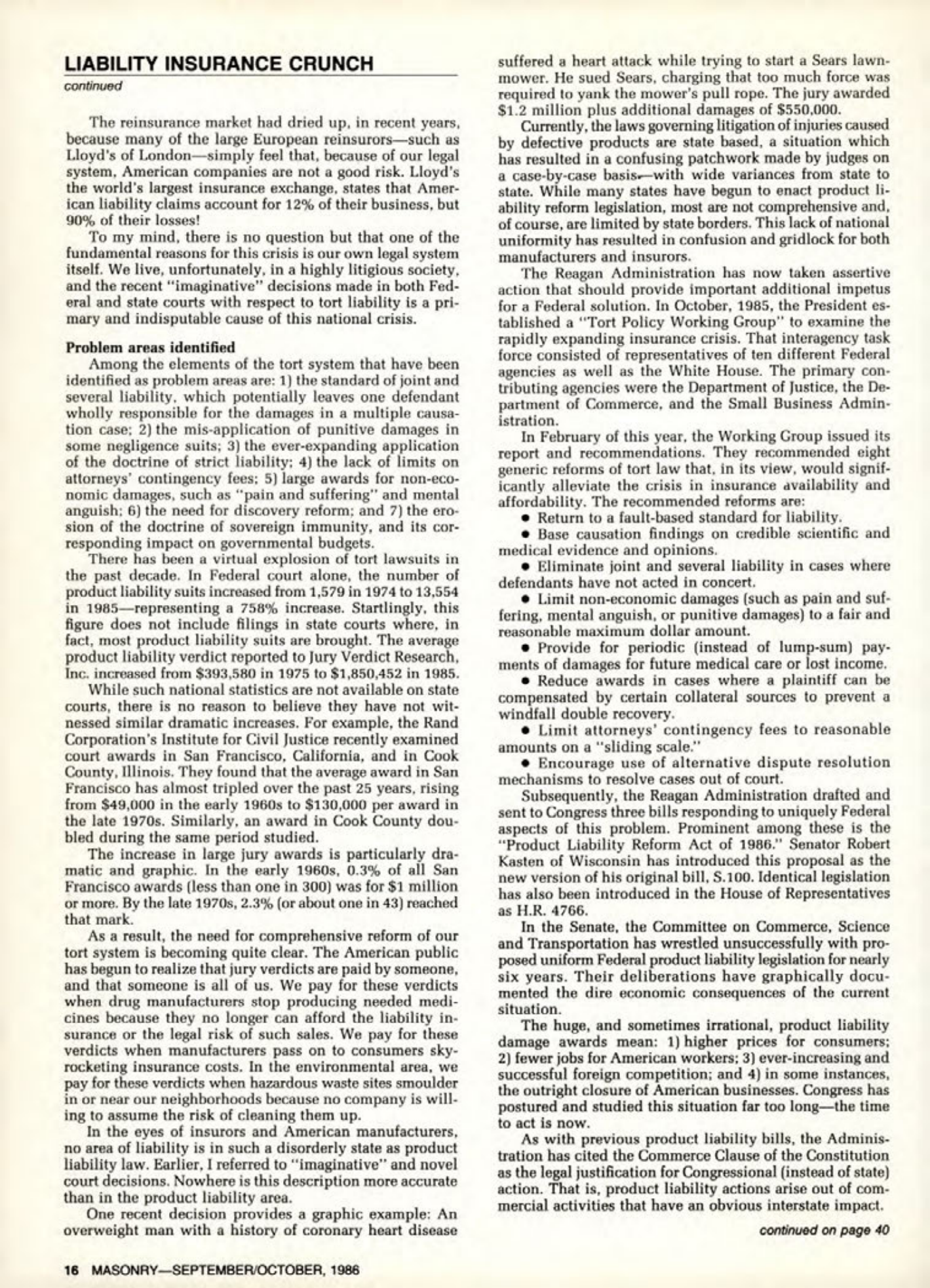 Masonry Magazine October 1986 Page. 16