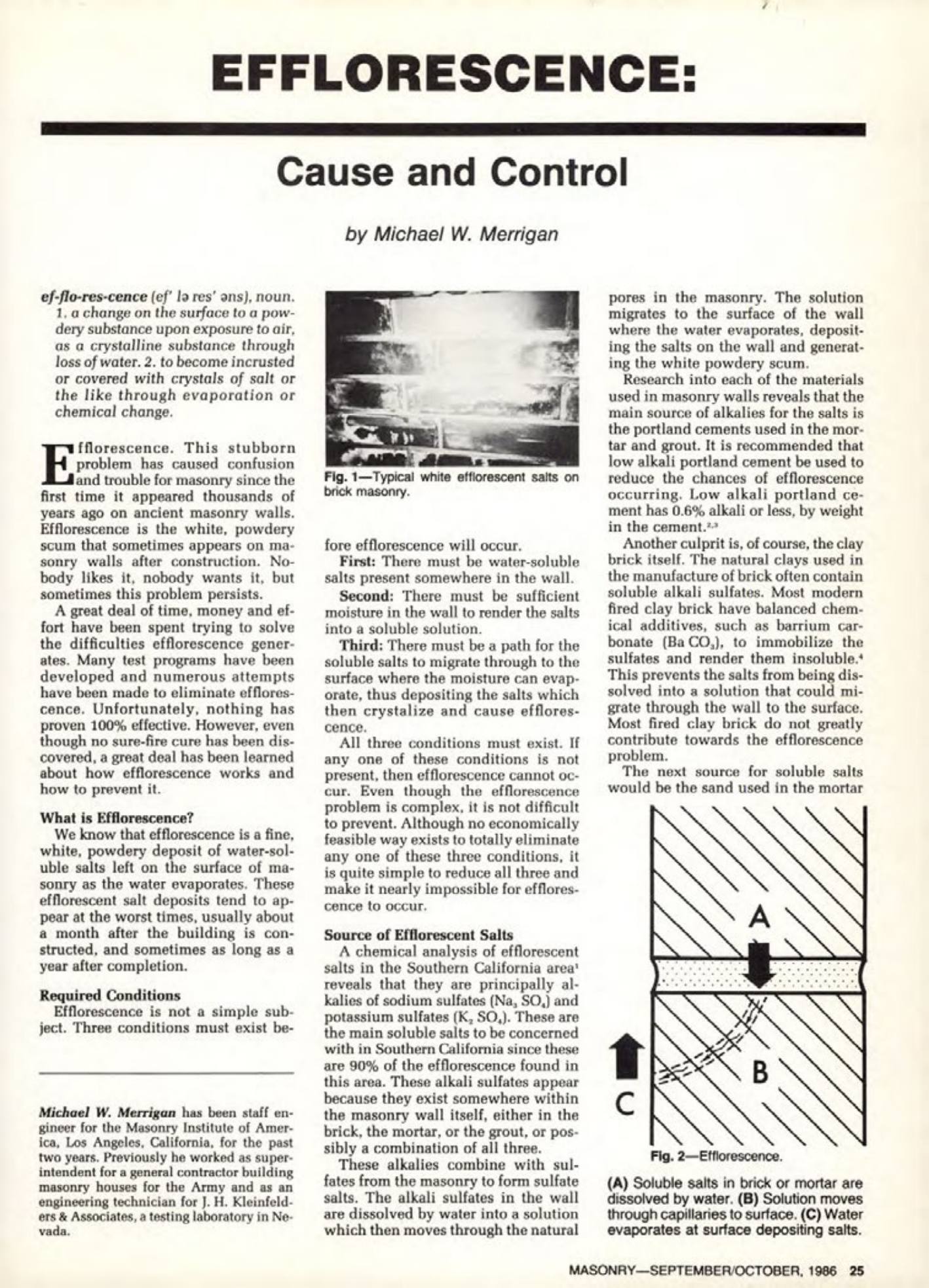Masonry Magazine October 1986 Page. 27