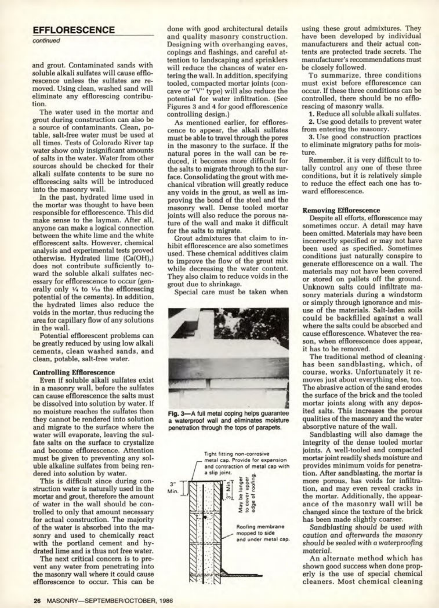 Masonry Magazine October 1986 Page. 28
