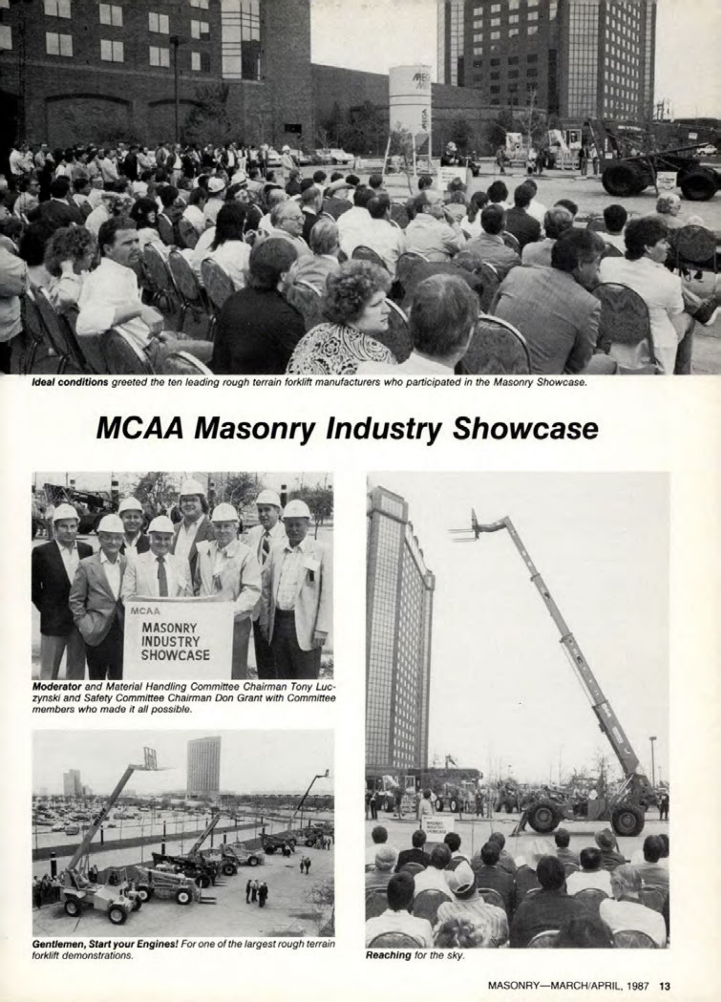 Masonry Magazine April 1987 Page. 13