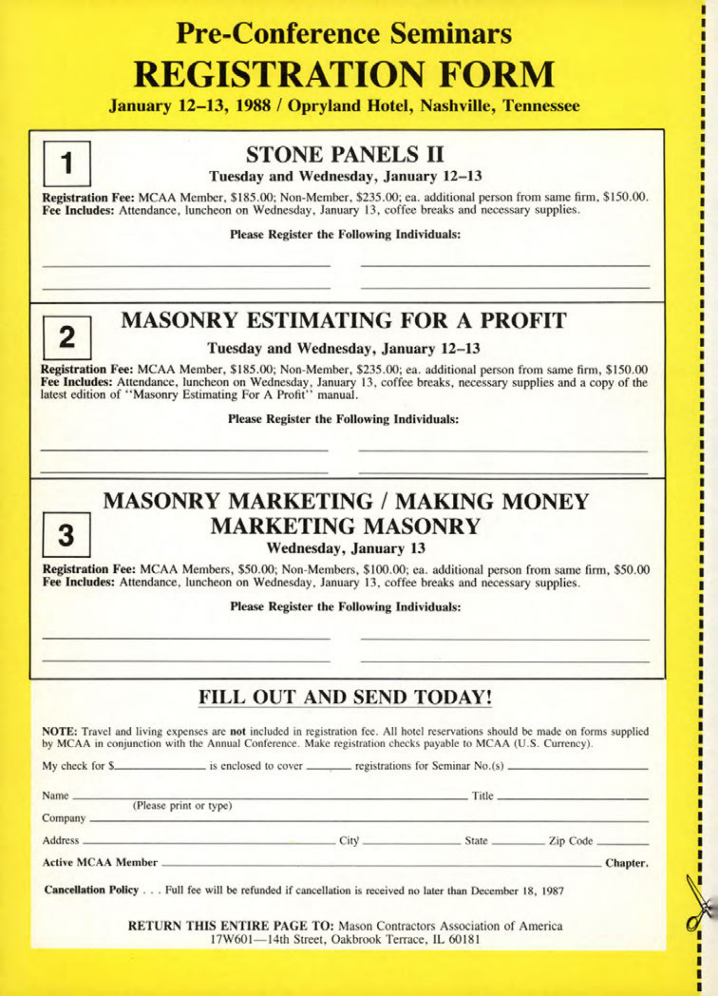 Masonry Magazine August 1987 Page. 10