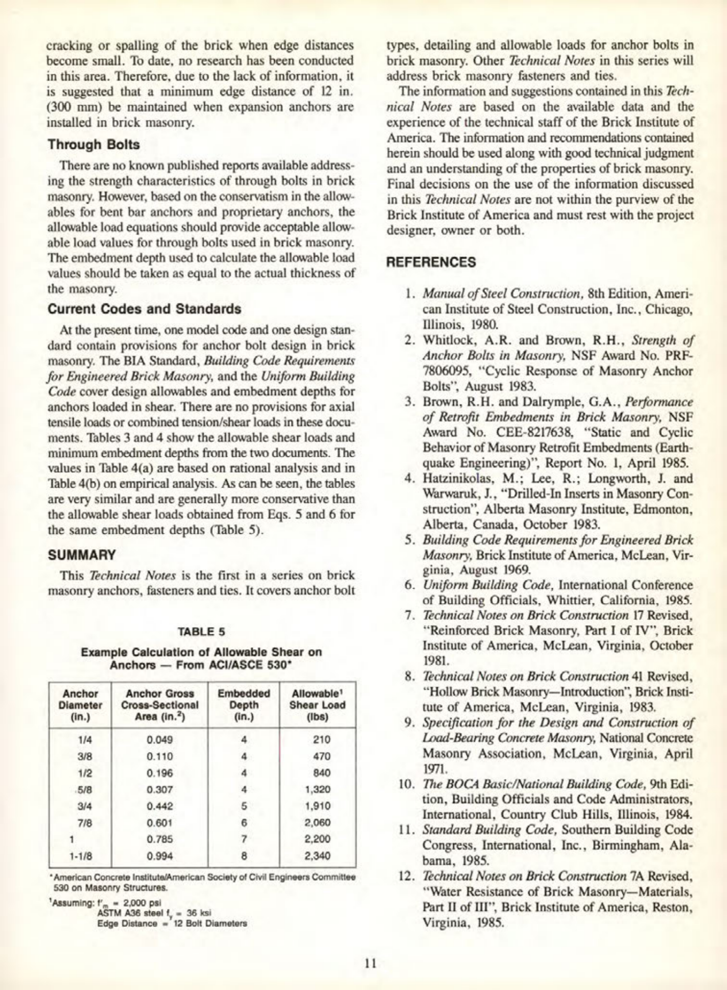 Masonry Magazine August 1987 Page. 29