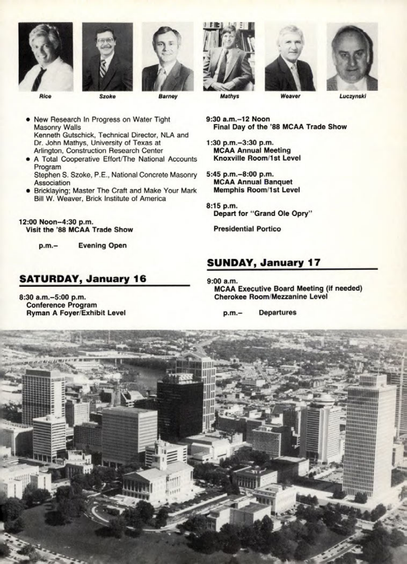 Masonry Magazine December 1987 Page. 7