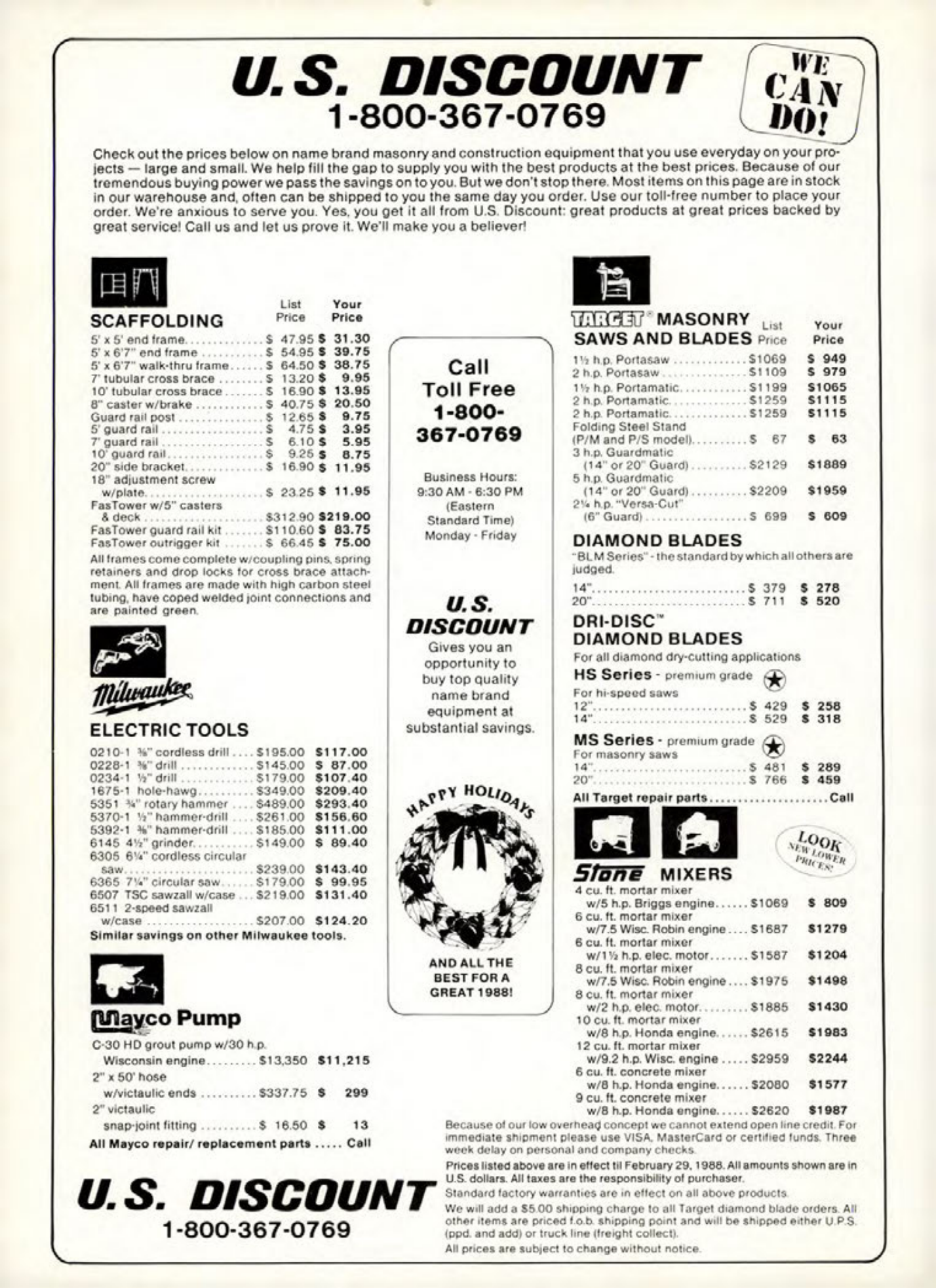 Masonry Magazine December 1987 Page. 28