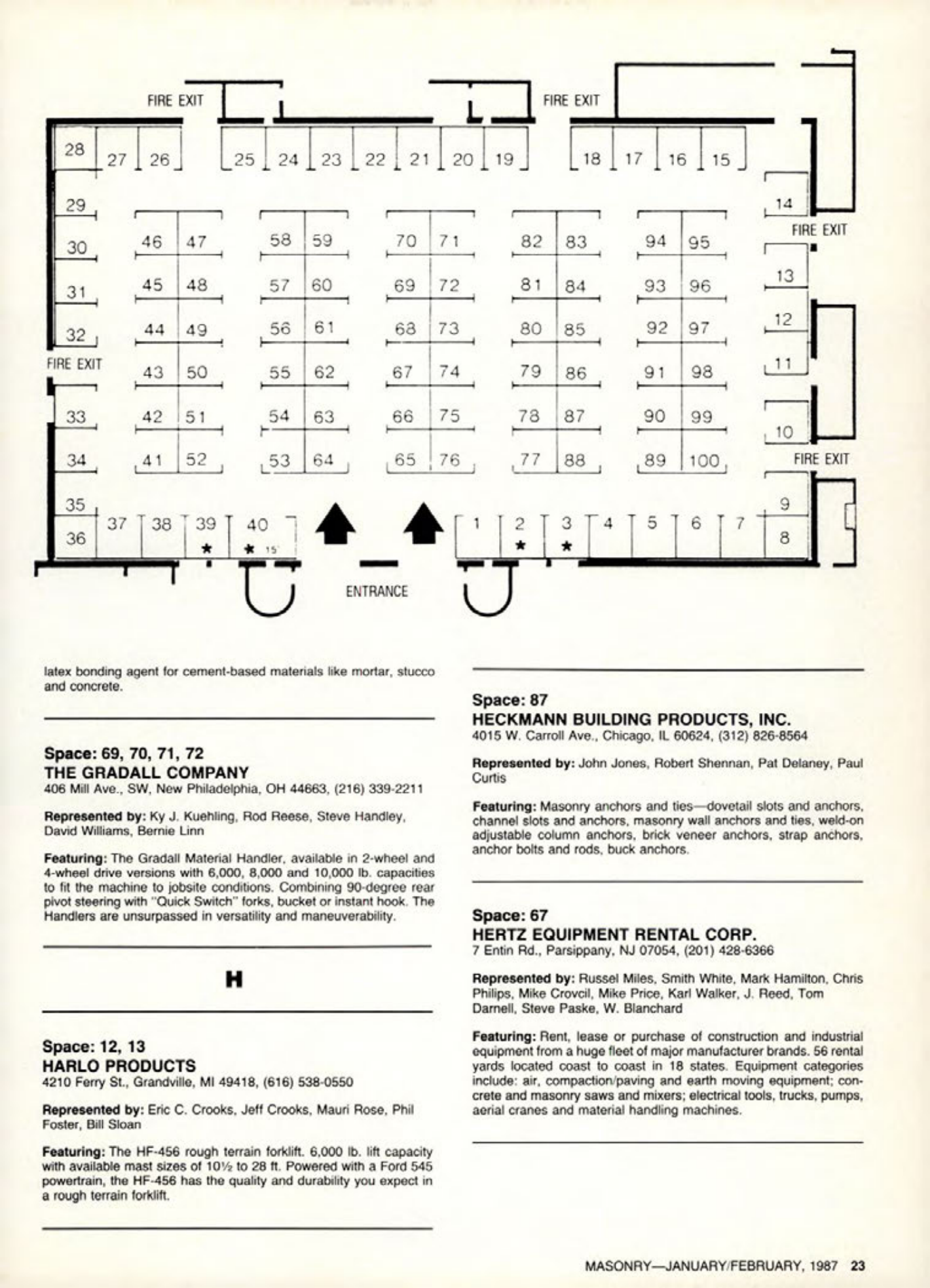 Masonry Magazine February 1987 Page. 23