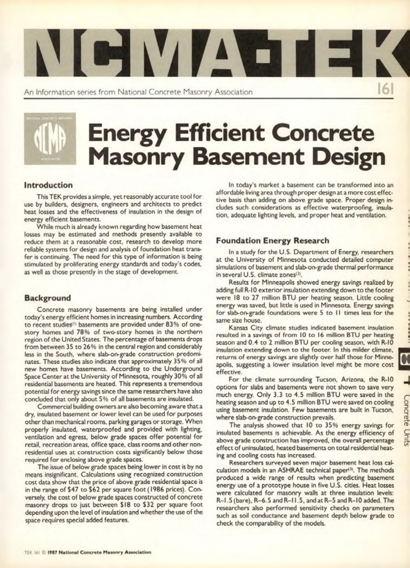 Masonry Magazine June 1987 Page. 29