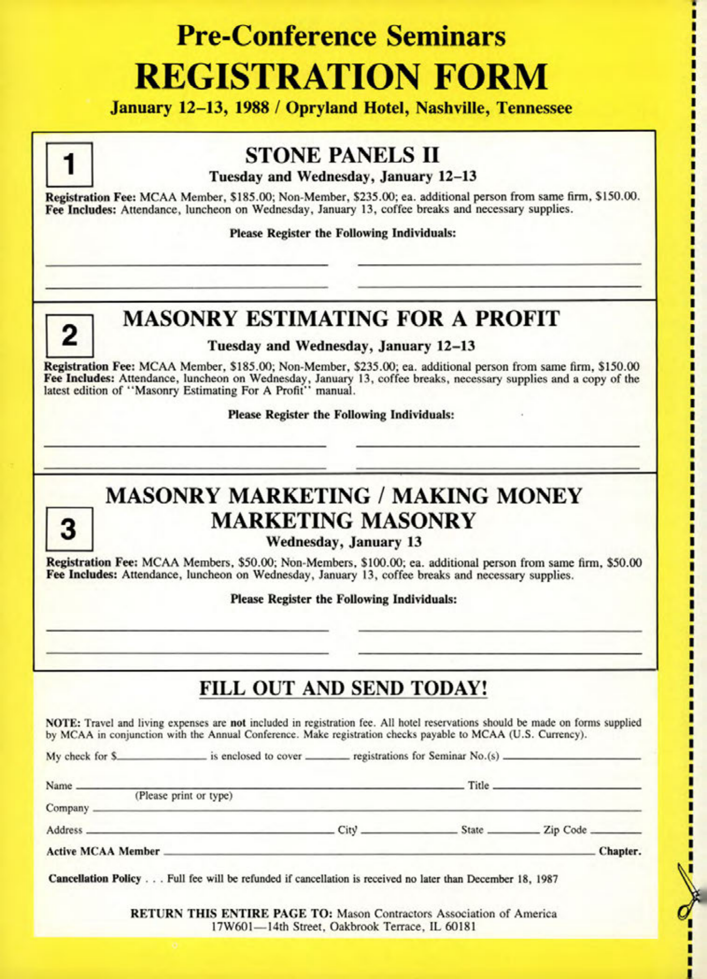 Masonry Magazine October 1987 Page. 12