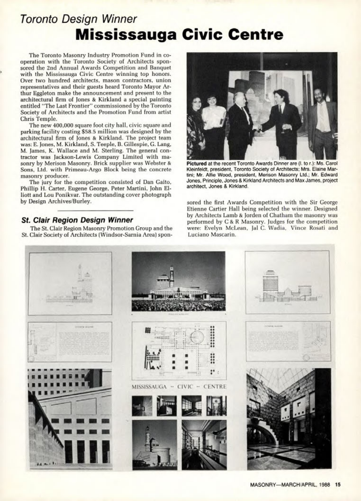 Masonry Magazine April 1988 Page. 15