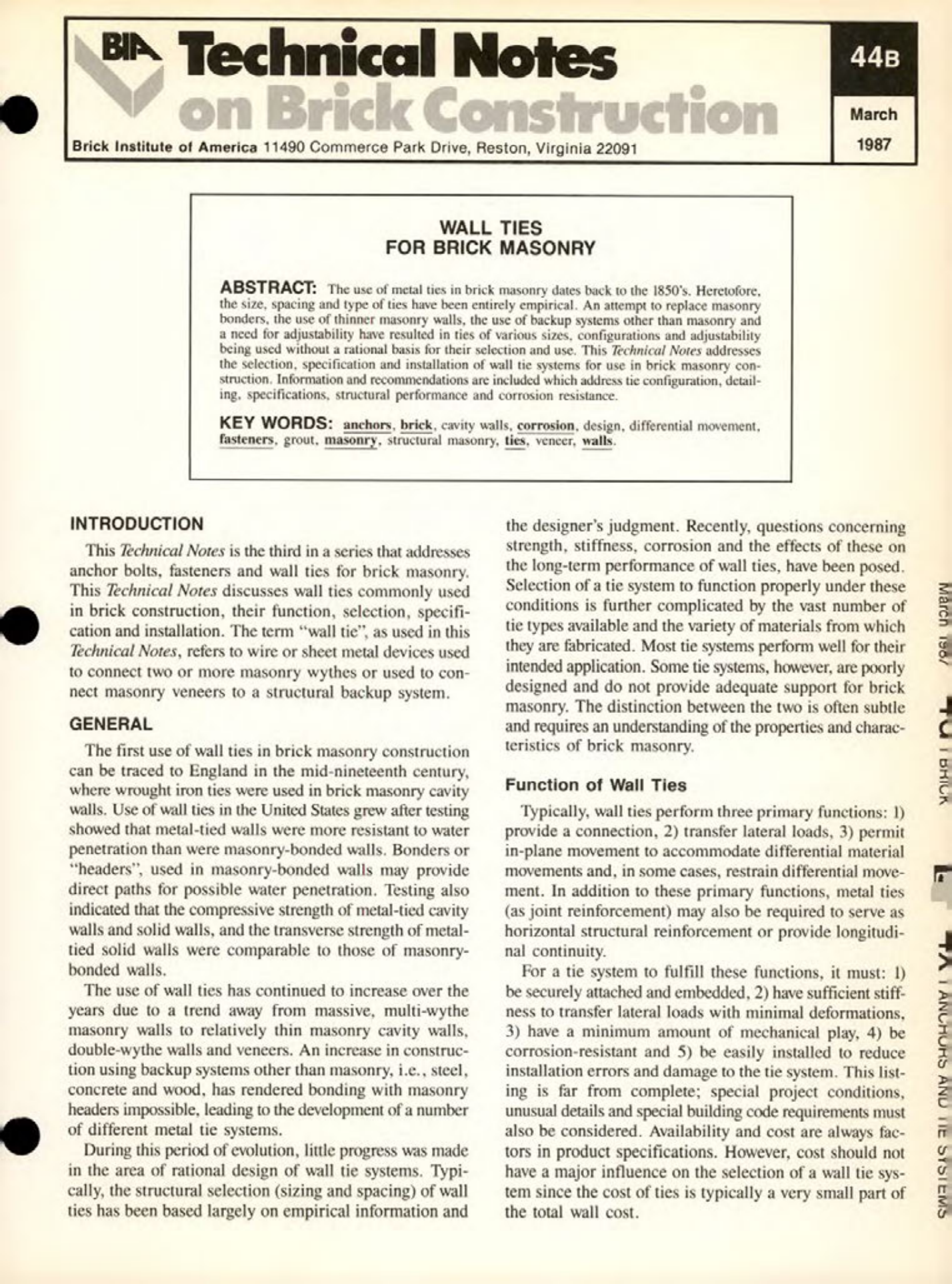 Masonry Magazine April 1988 Page. 17