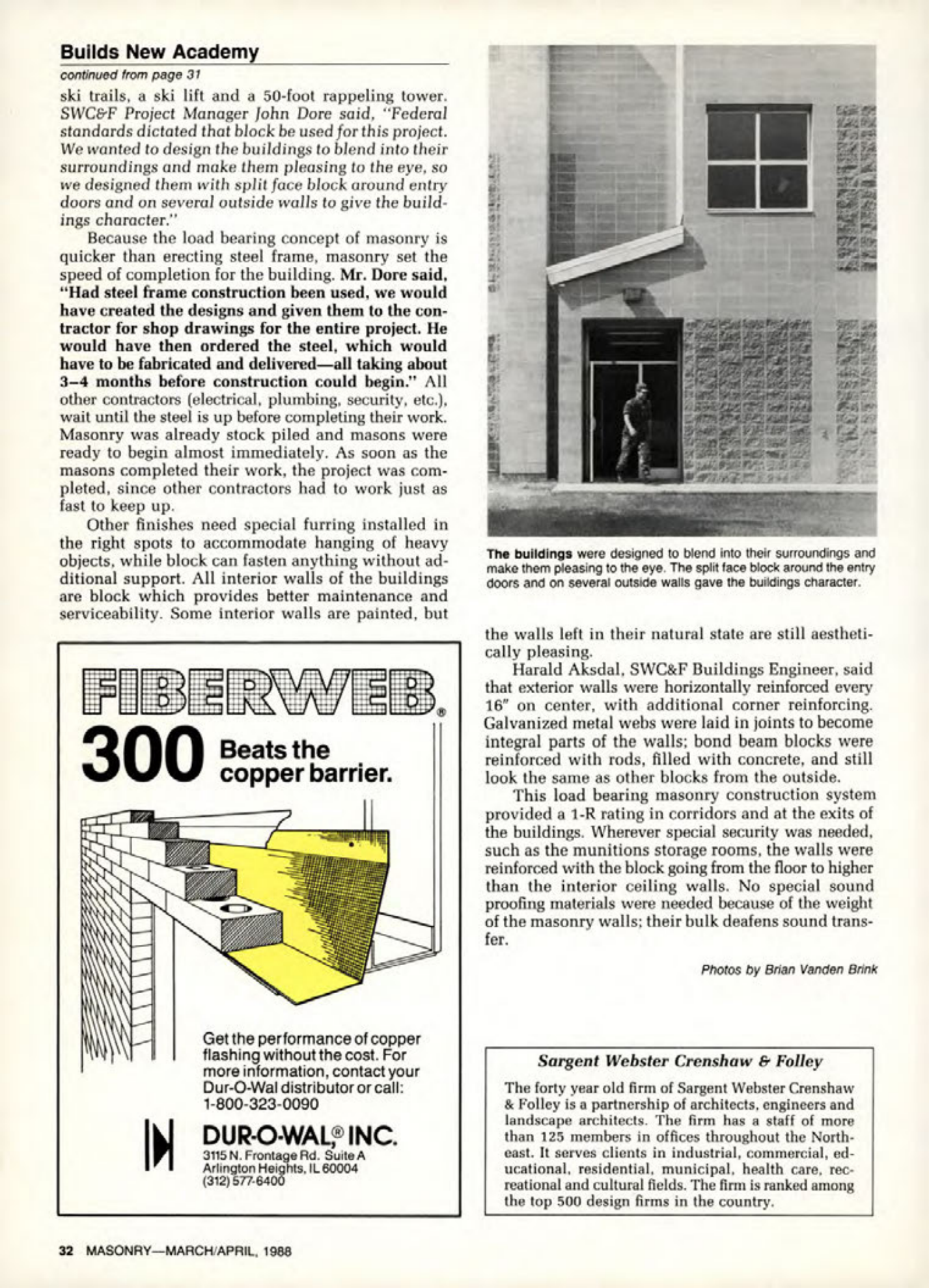 Masonry Magazine April 1988 Page. 32
