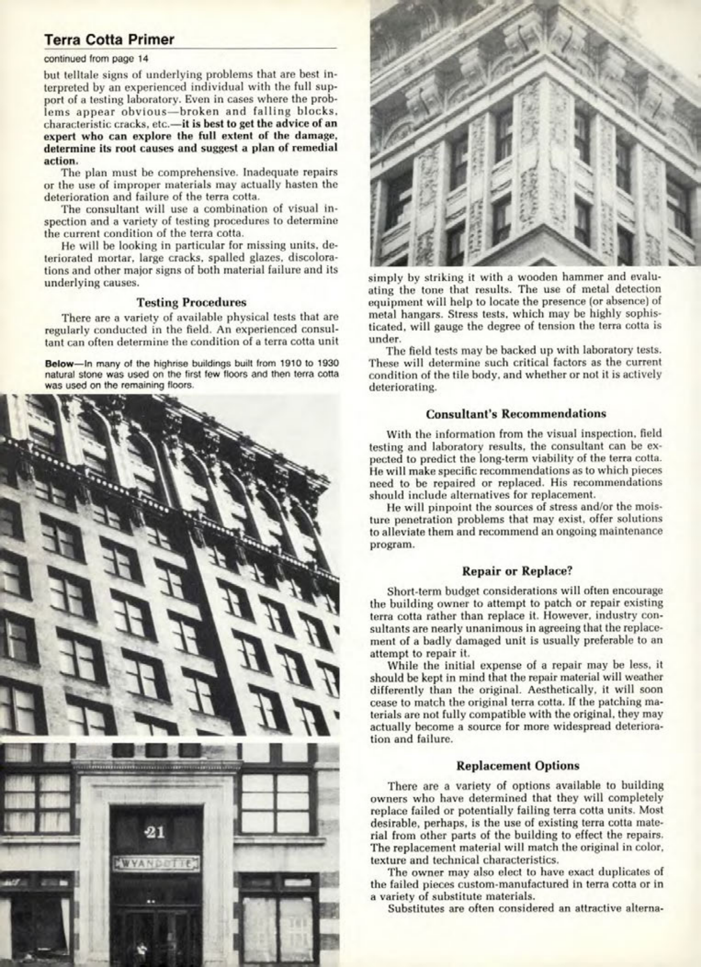 Masonry Magazine August 1988 Page. 28