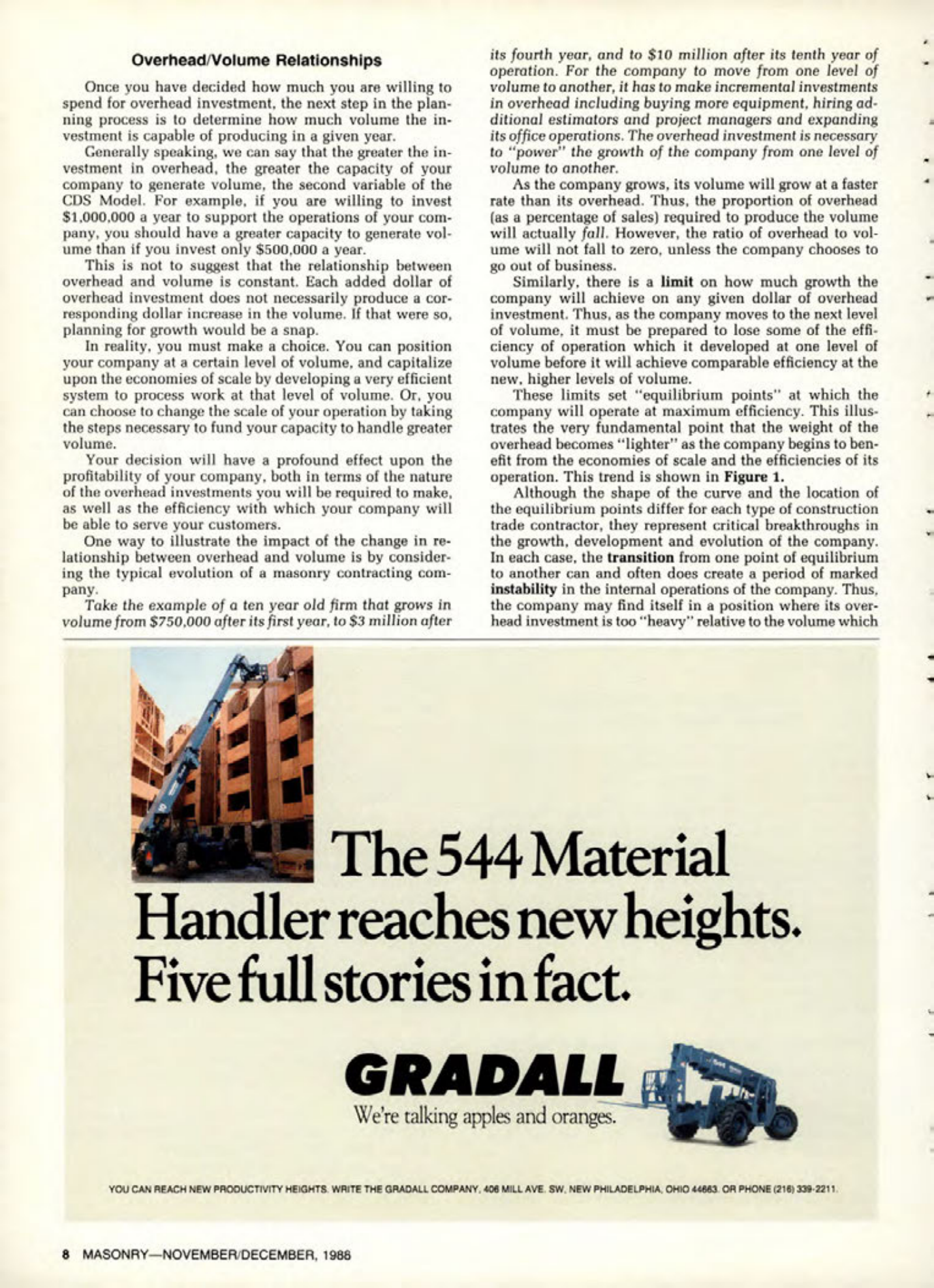 Masonry Magazine December 1988 Page. 8
