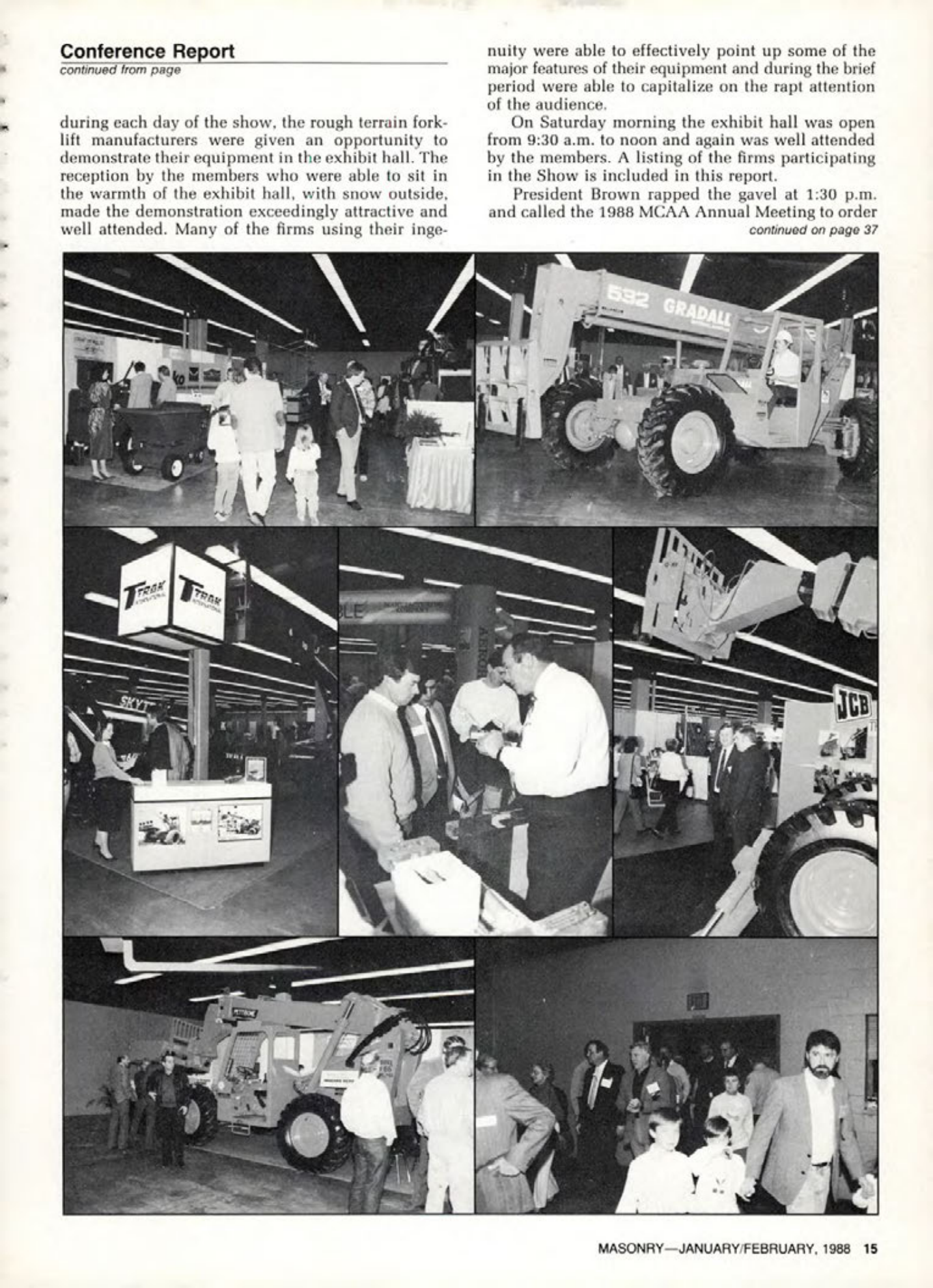 Masonry Magazine February 1988 Page. 15