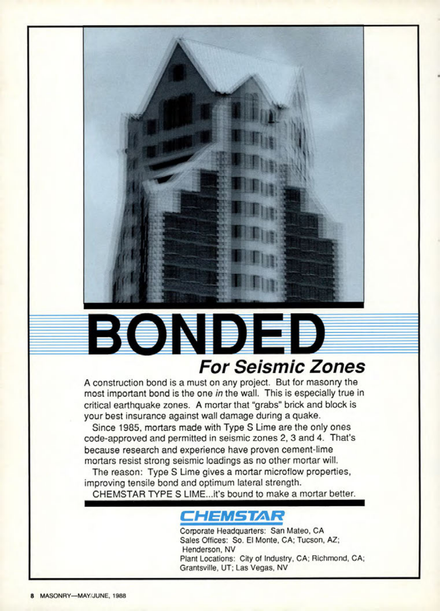 Masonry Magazine June 1988 Page. 8