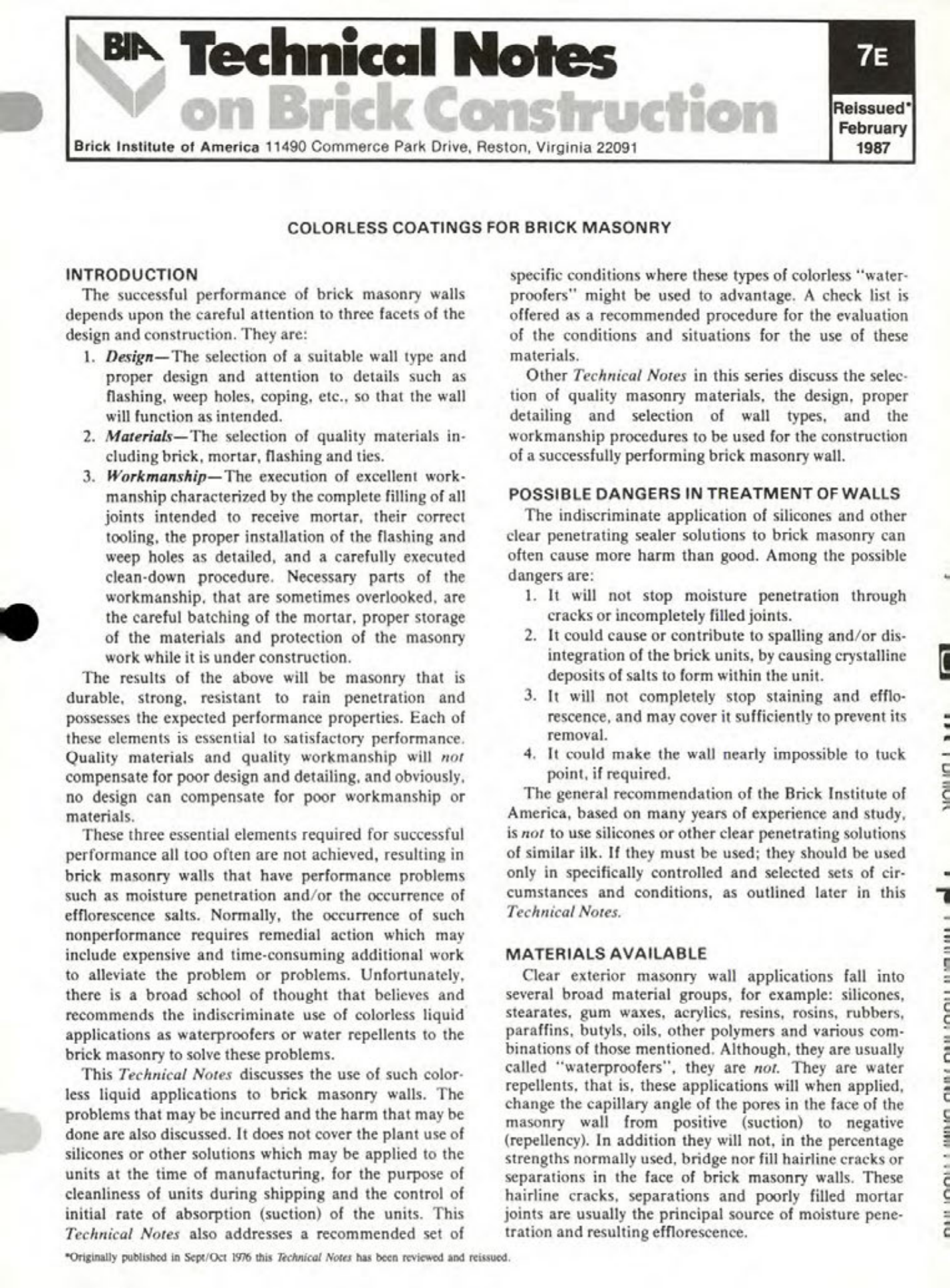 Masonry Magazine April 1989 Page. 17